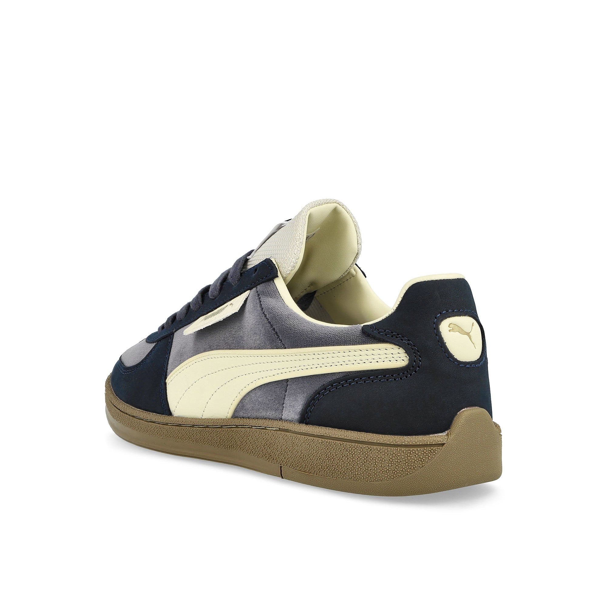 Puma Super Team Velvet Blue Low Top Sneakers Material | Overkill