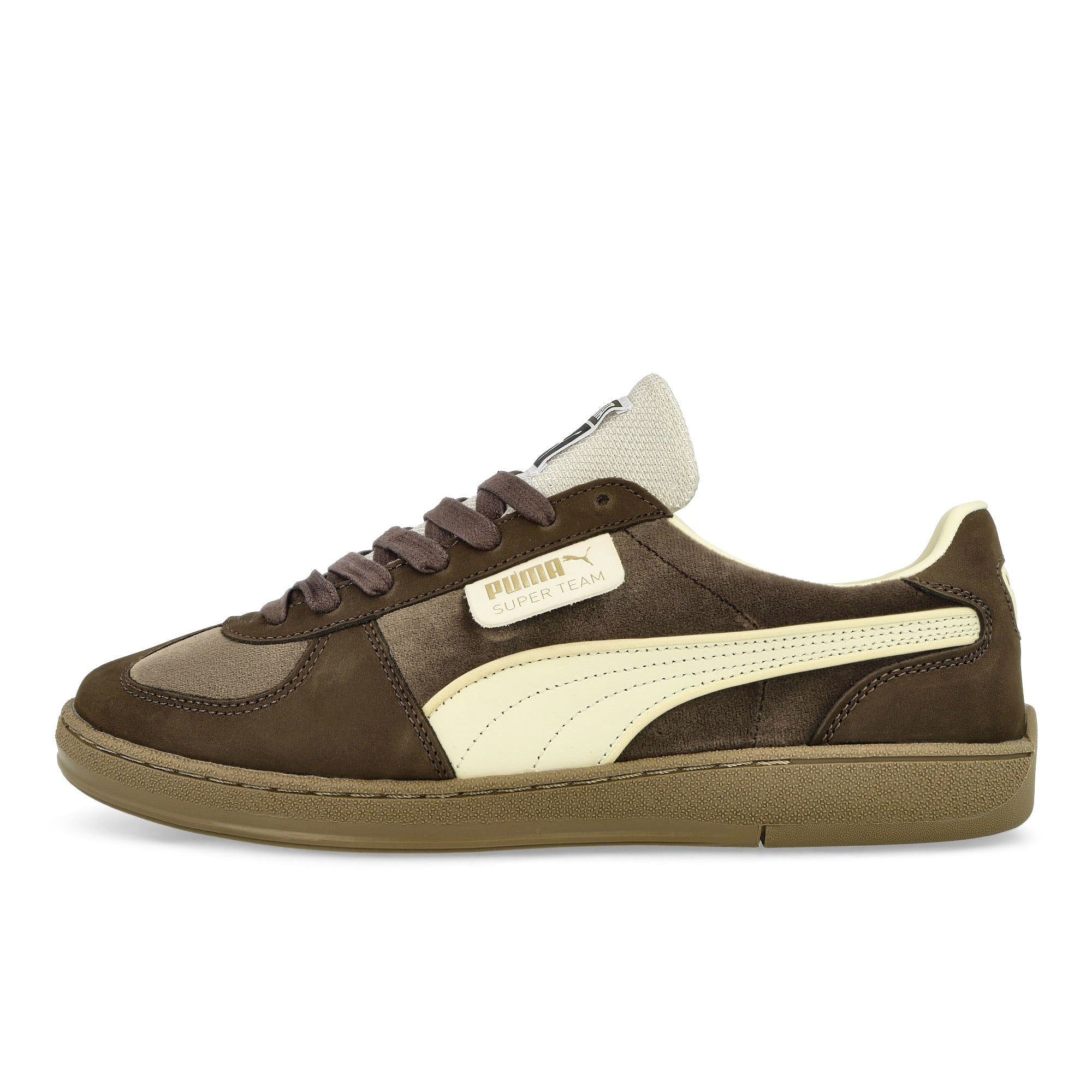 Puma Super Team Velvet Brown Low Top Sneakers 399154 02 | Overkill