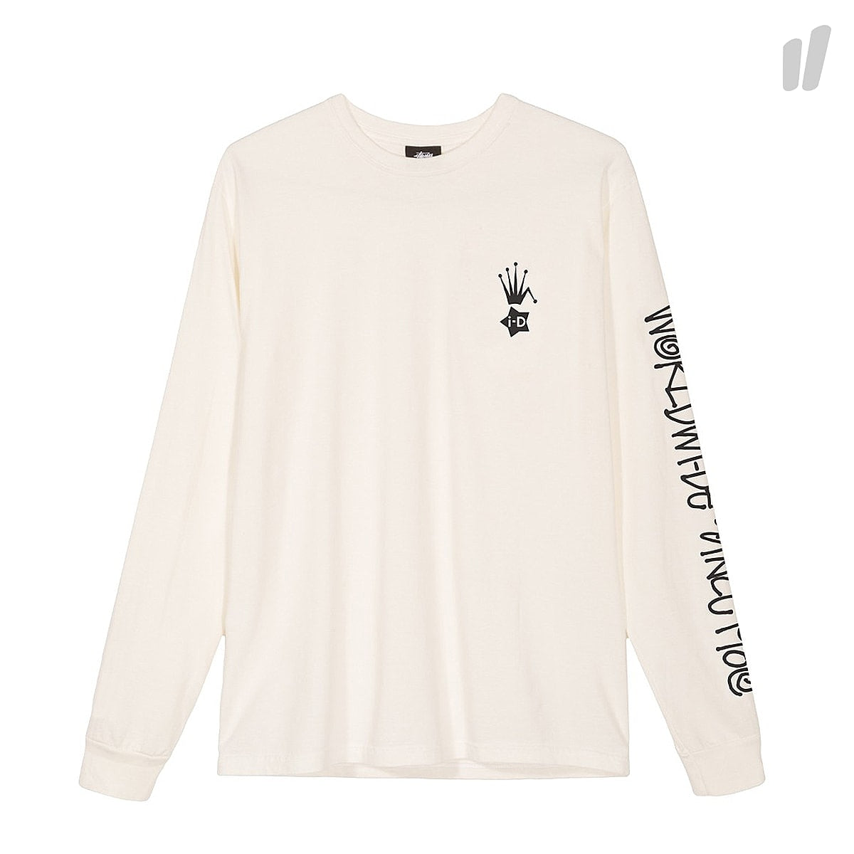 Stussy Heritage Pigment Dyed Longsleeve Natural Longsleeves | Overkill