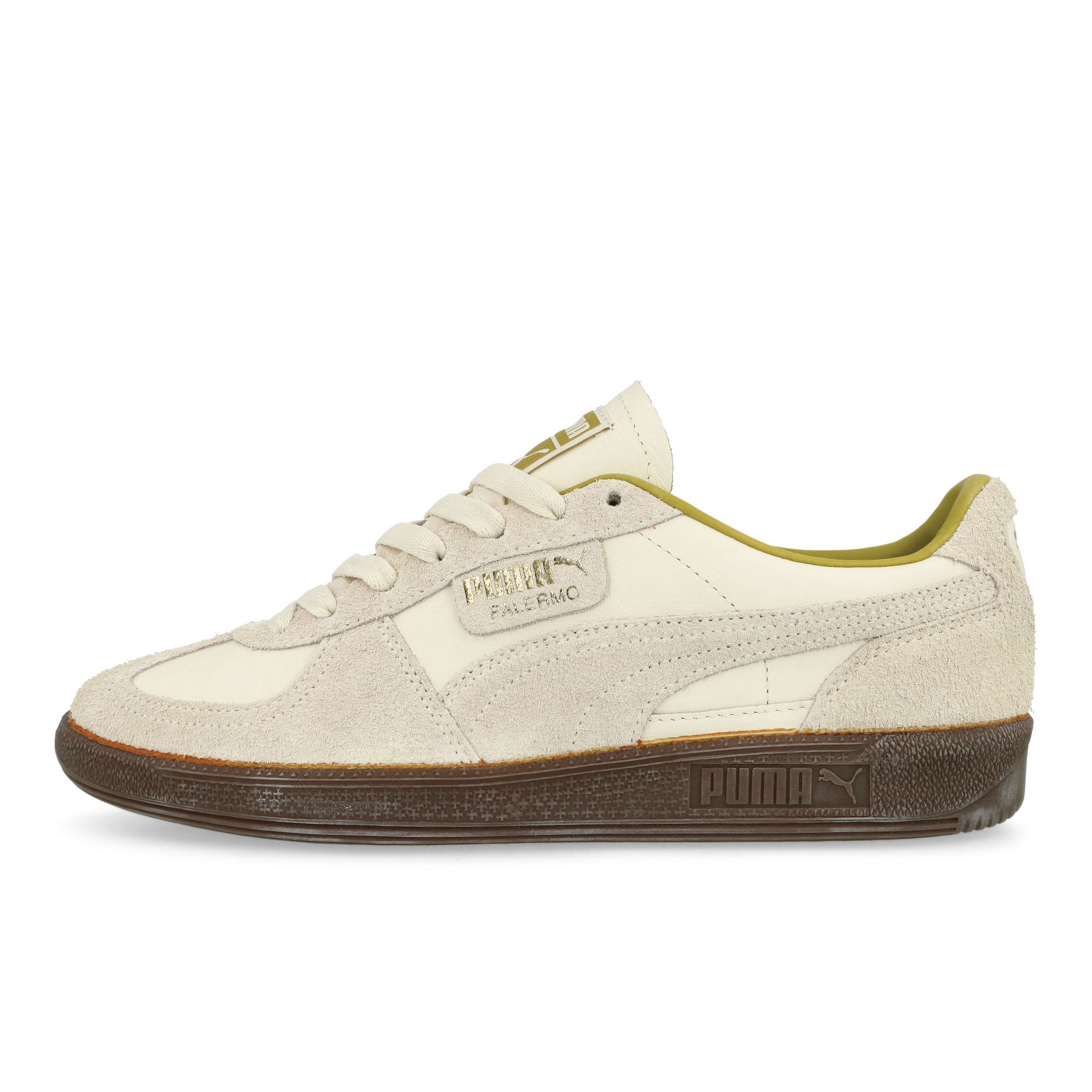 Puma Palermo Frosted Ivory-Alpine Snow-Golden Fog Low Top Sneakers 399656 01 | Overkill
