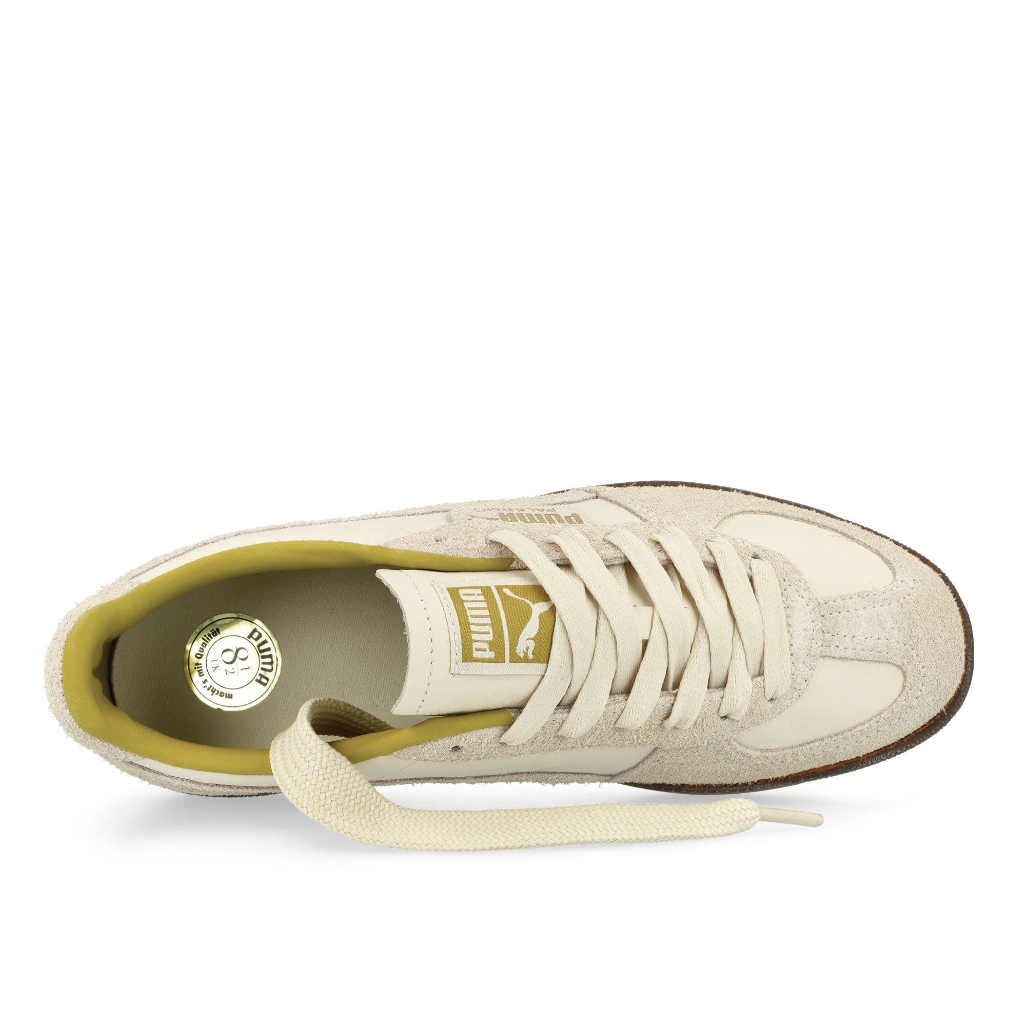 Puma Palermo Frosted Ivory-Alpine Snow-Golden Fog Low Top Sneakers Detailfoto | Overkill