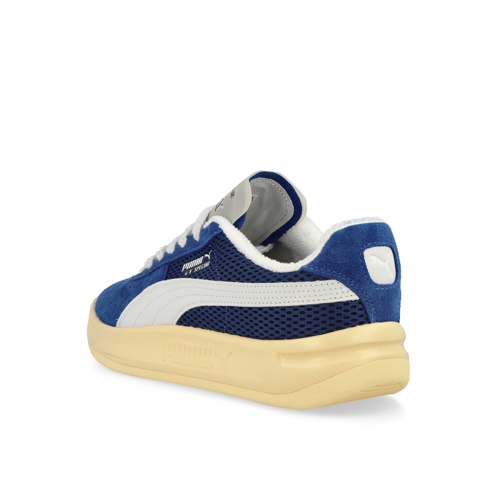 Puma GV Special Laundry Boys II Clyde Royal - Creamy Vanilla Low Top Sneakers Close Up | Overkill