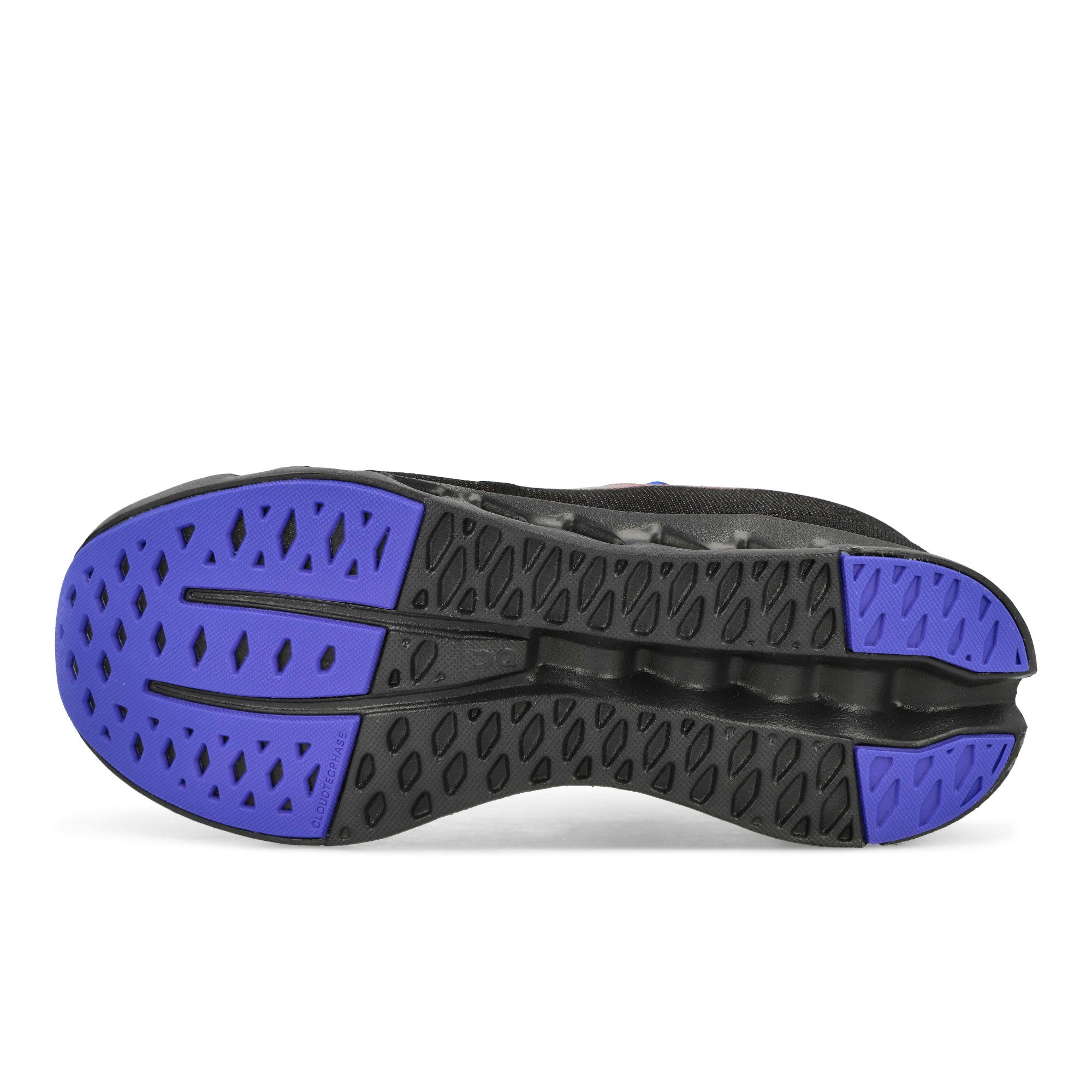 On Cloudsurfer Black / Cobalt Low Top Sneakers Detail View 2 | Overkill