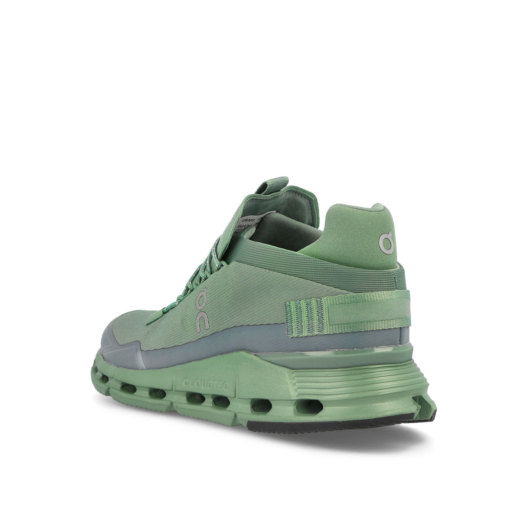 On Cloudnova Sensa Green / Fern / White Sneakers Material | Overkill