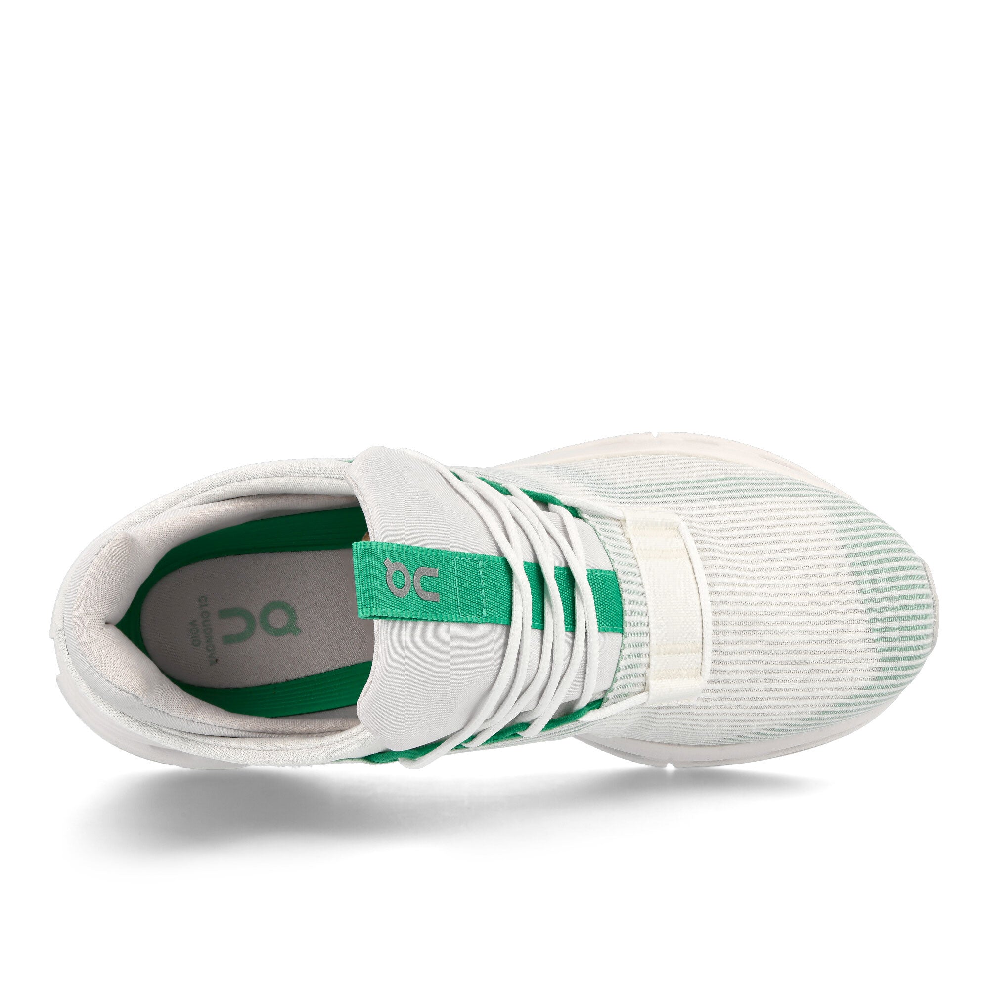 On Cloudnova Void Undyed-White-Mint Low Top Sneakers Detail View 1 | Overkill