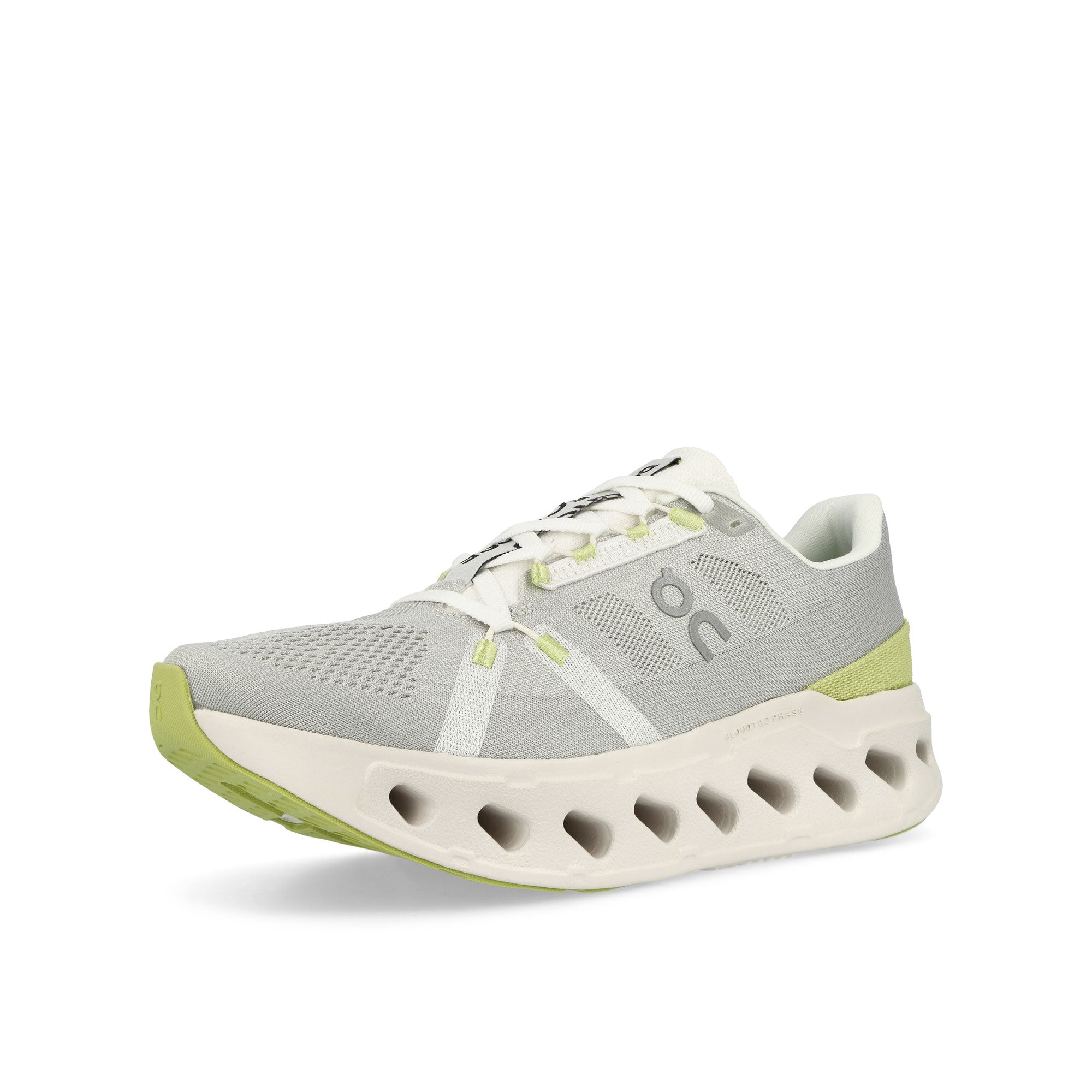 On Cloudeclipse White / Sand Low Top Sneakers Close Up | Overkill