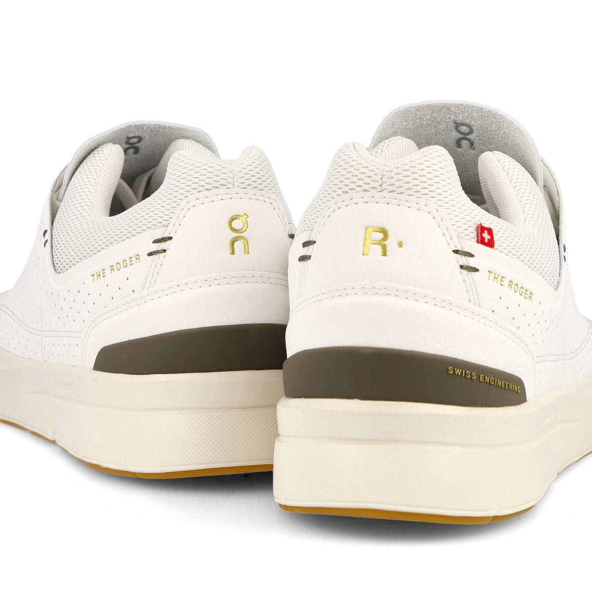 On The Roger Centre Court White / Olive Low Top Sneakers Detailfoto | Overkill