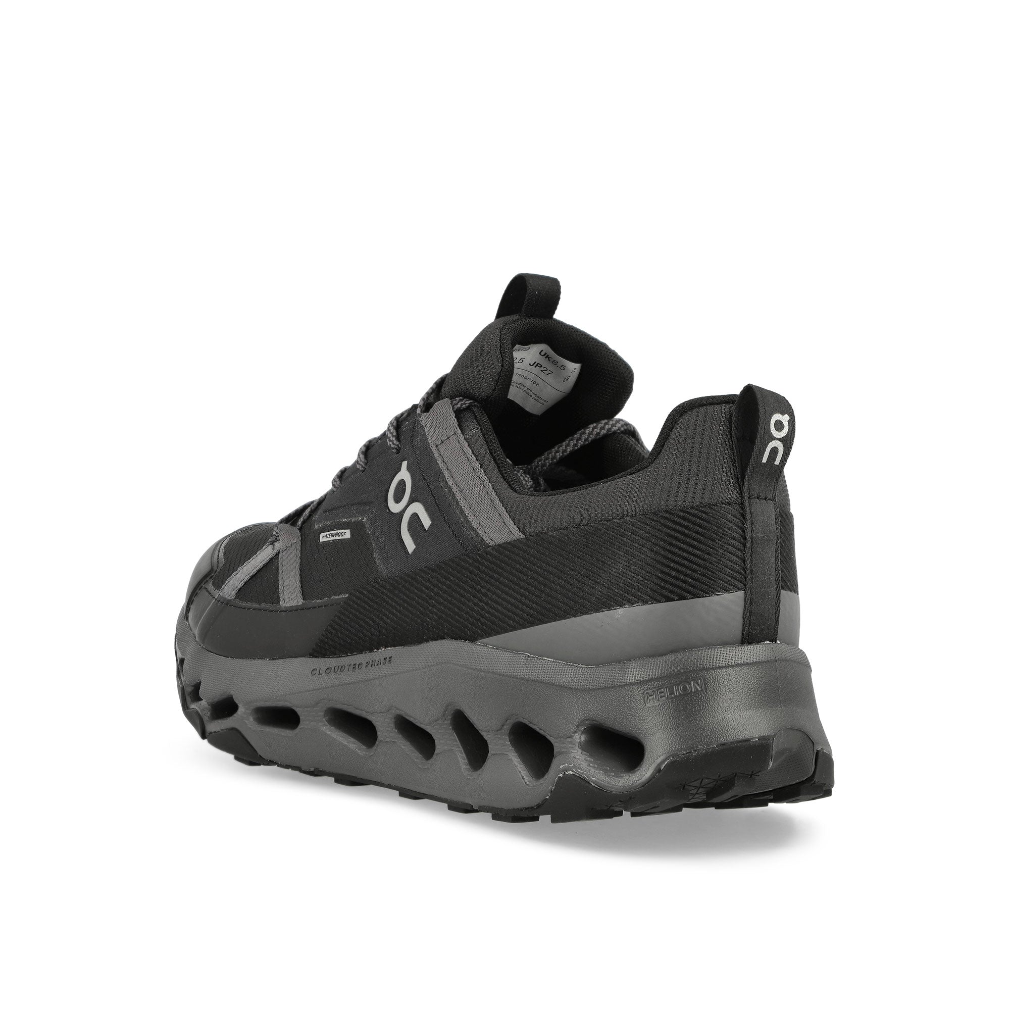 On Cloudhorizon WP Black / Eclipse Low Top Sneakers Material | Overkill