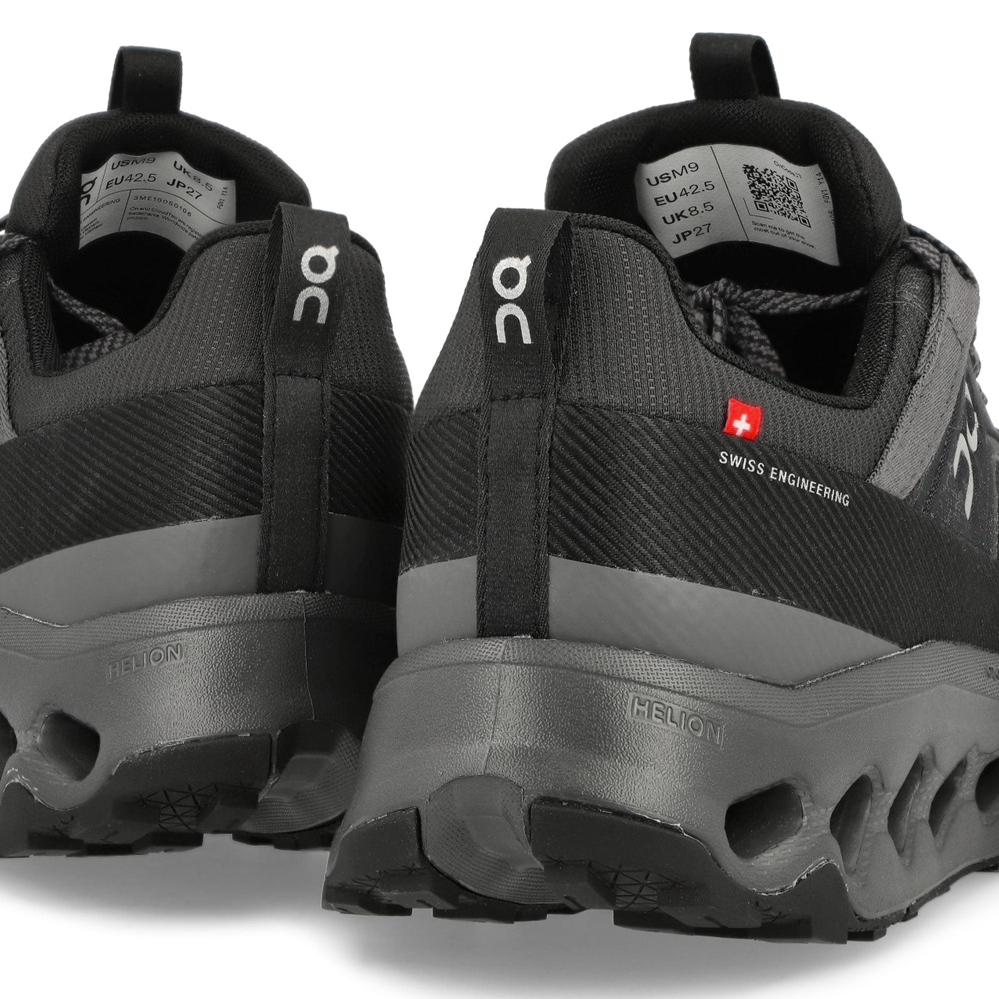 On Cloudhorizon WP Black / Eclipse Low Top Sneakers Detailfoto | Overkill