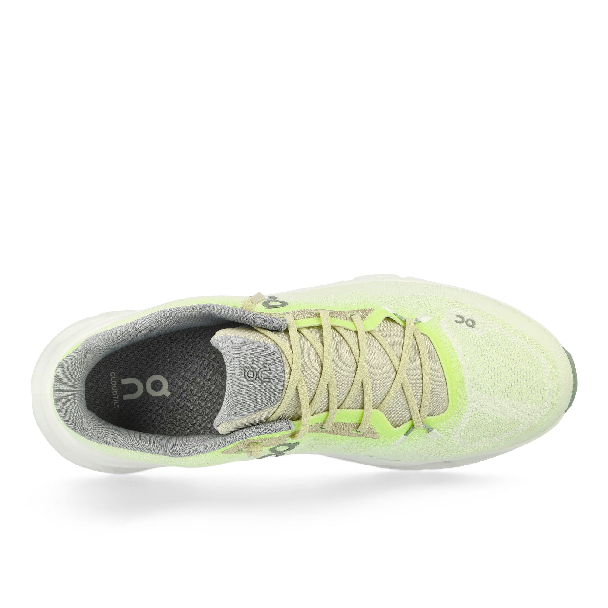 On Cloudtilt Lime / Ivory Low Top Sneakers Detail View 1 | Overkill