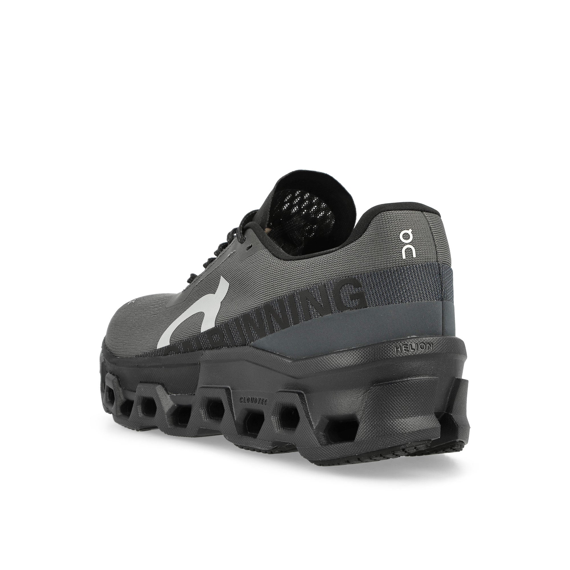 On Cloudmonster 2 Asphalt / Iron Low Top Sneakers Material | Overkill