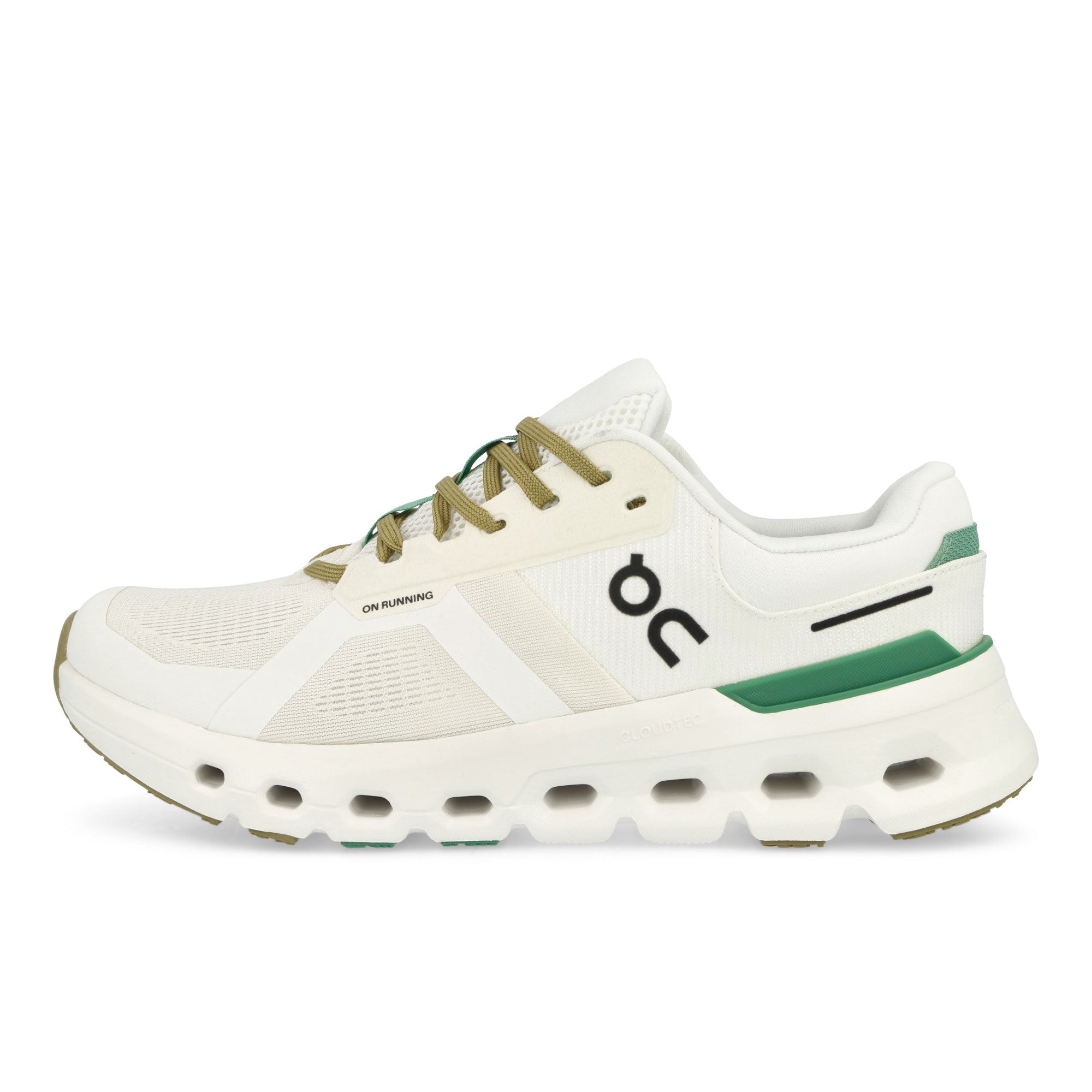 On Cloudrunner 2 Undyed / Green Low Top Sneakers 3ME10142404 | Overkill