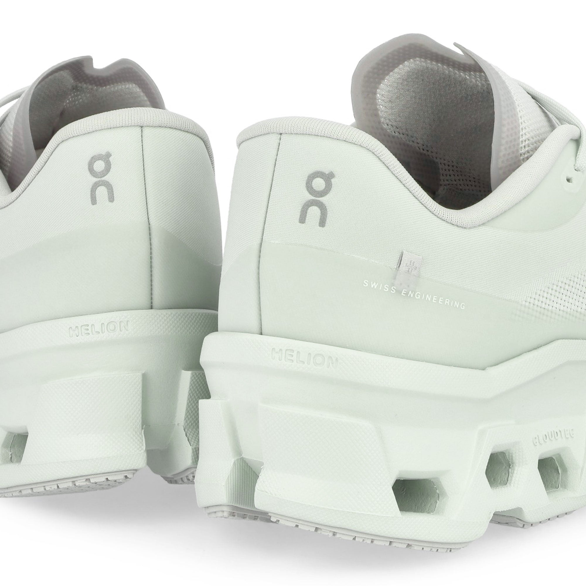 On Cloudmonster 2 Vapor / Frost Low Top Sneakers Detailfoto | Overkill