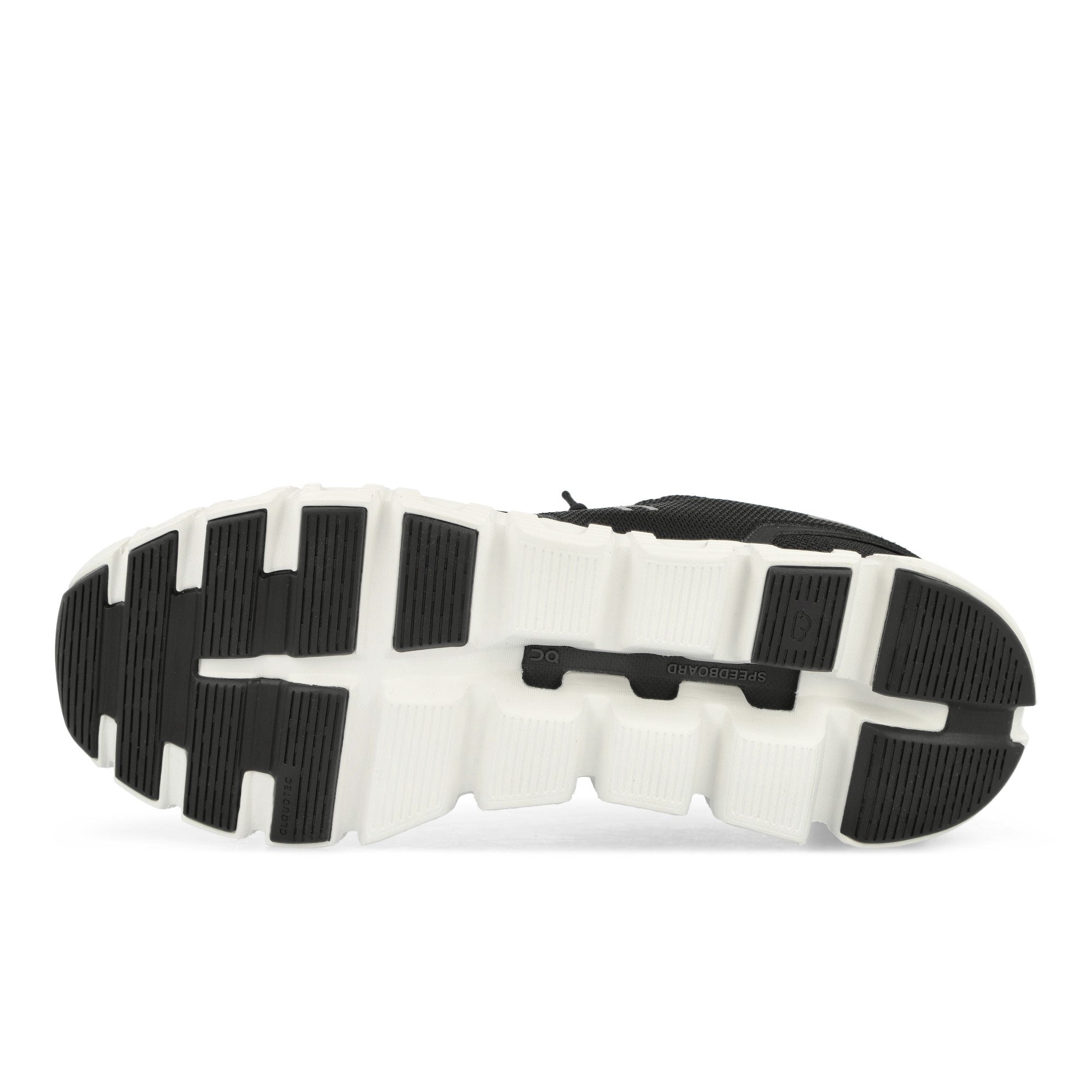 On Cloud 6 Black / White Low Top Sneakers Detail View 2 | Overkill