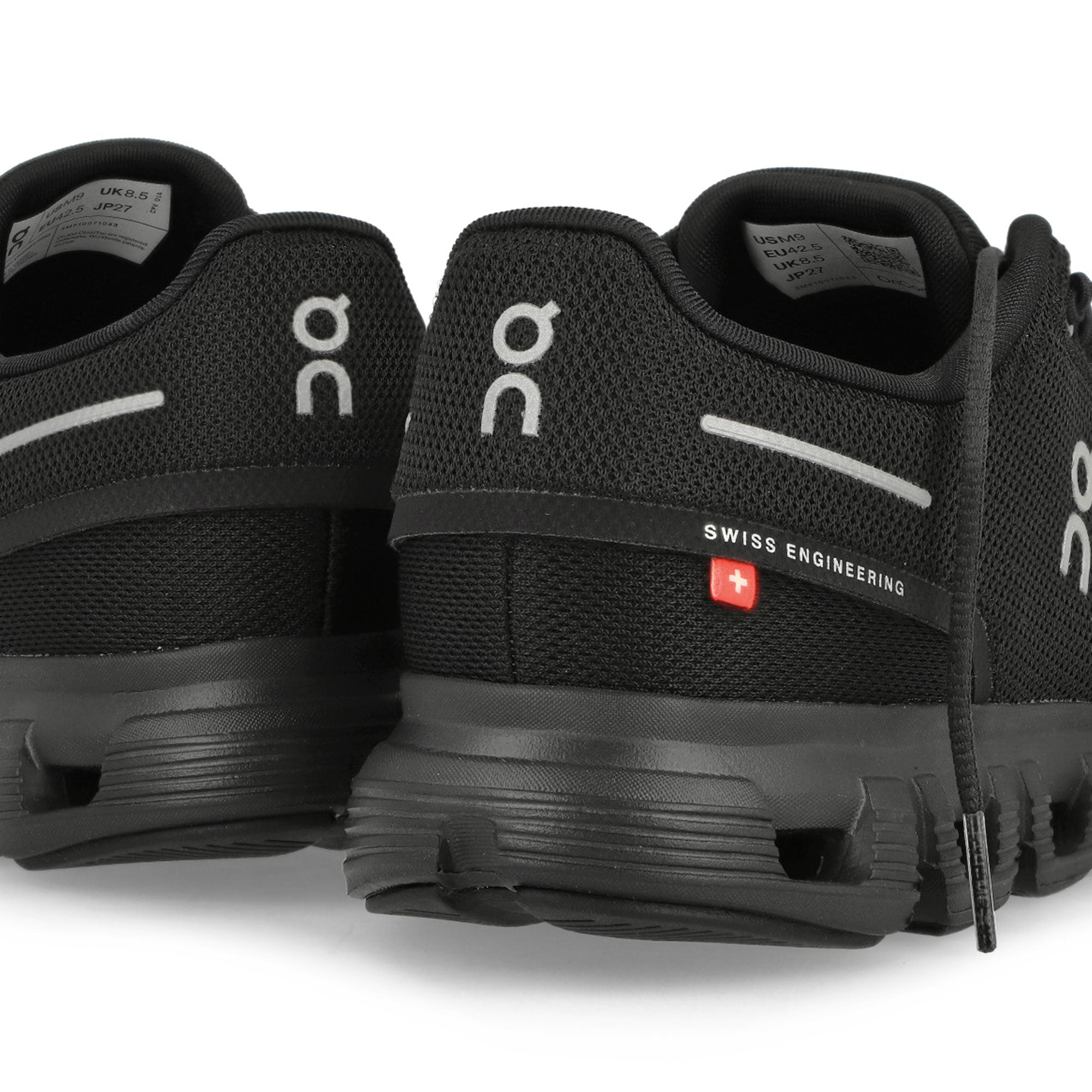 On Cloud 6 Black / Black Low Top Sneakers Detailfoto | Overkill