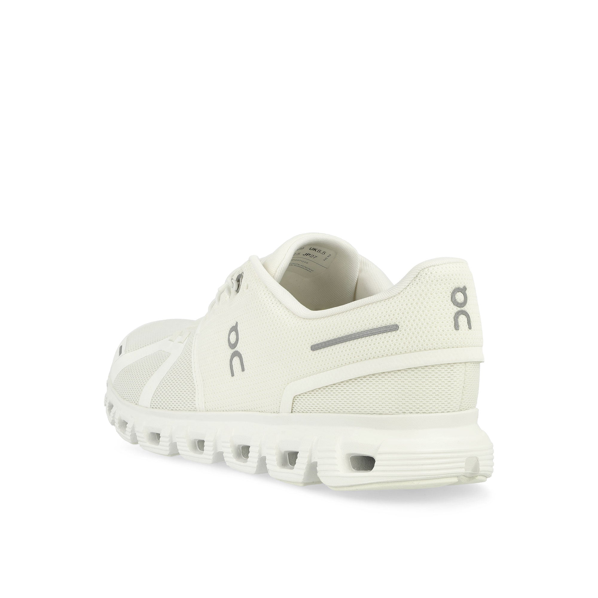 On Cloud 6 White / White Low Top Sneakers Material | Overkill