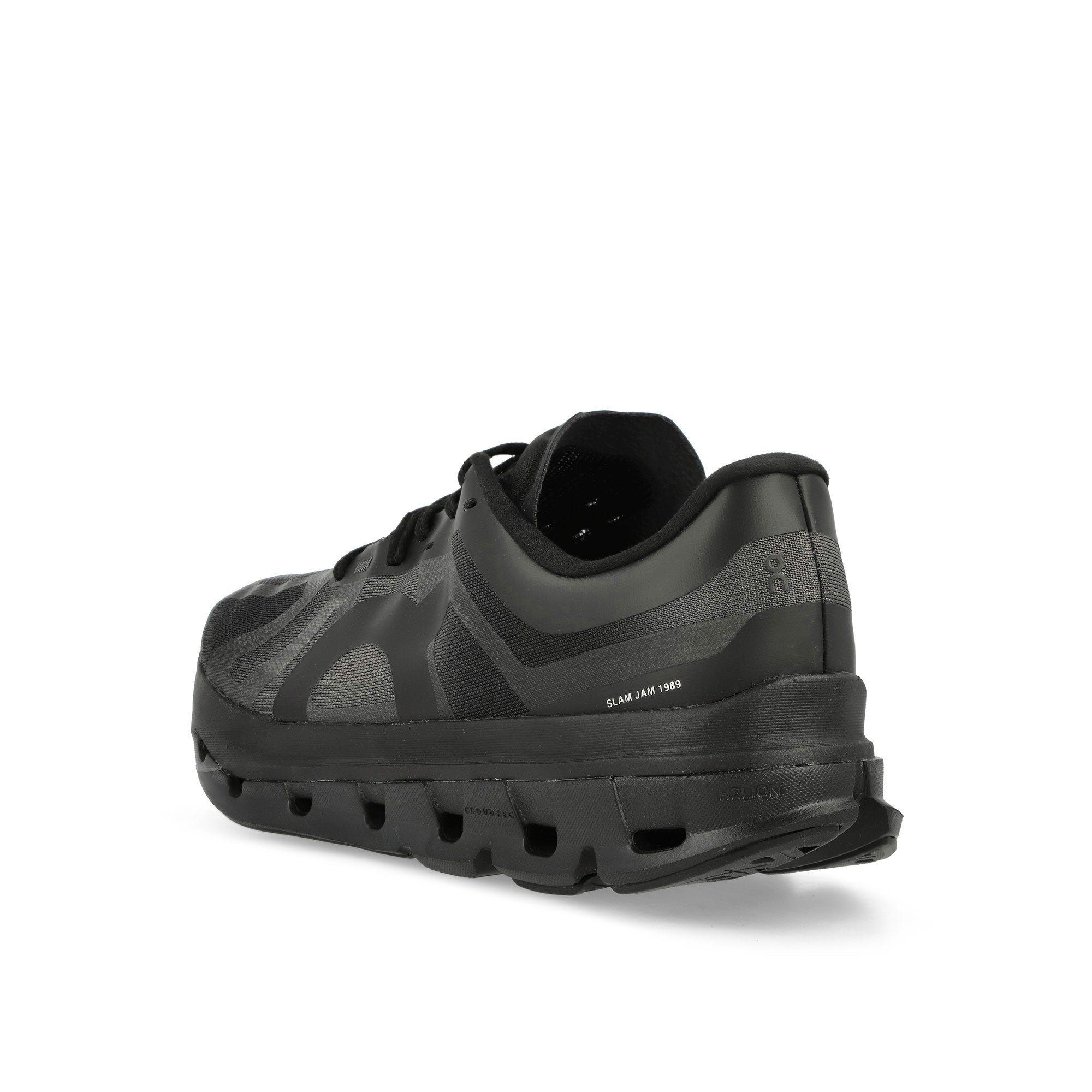 On Cloudflow 5 Gull / Black Low Top Sneakers Material | Overkill