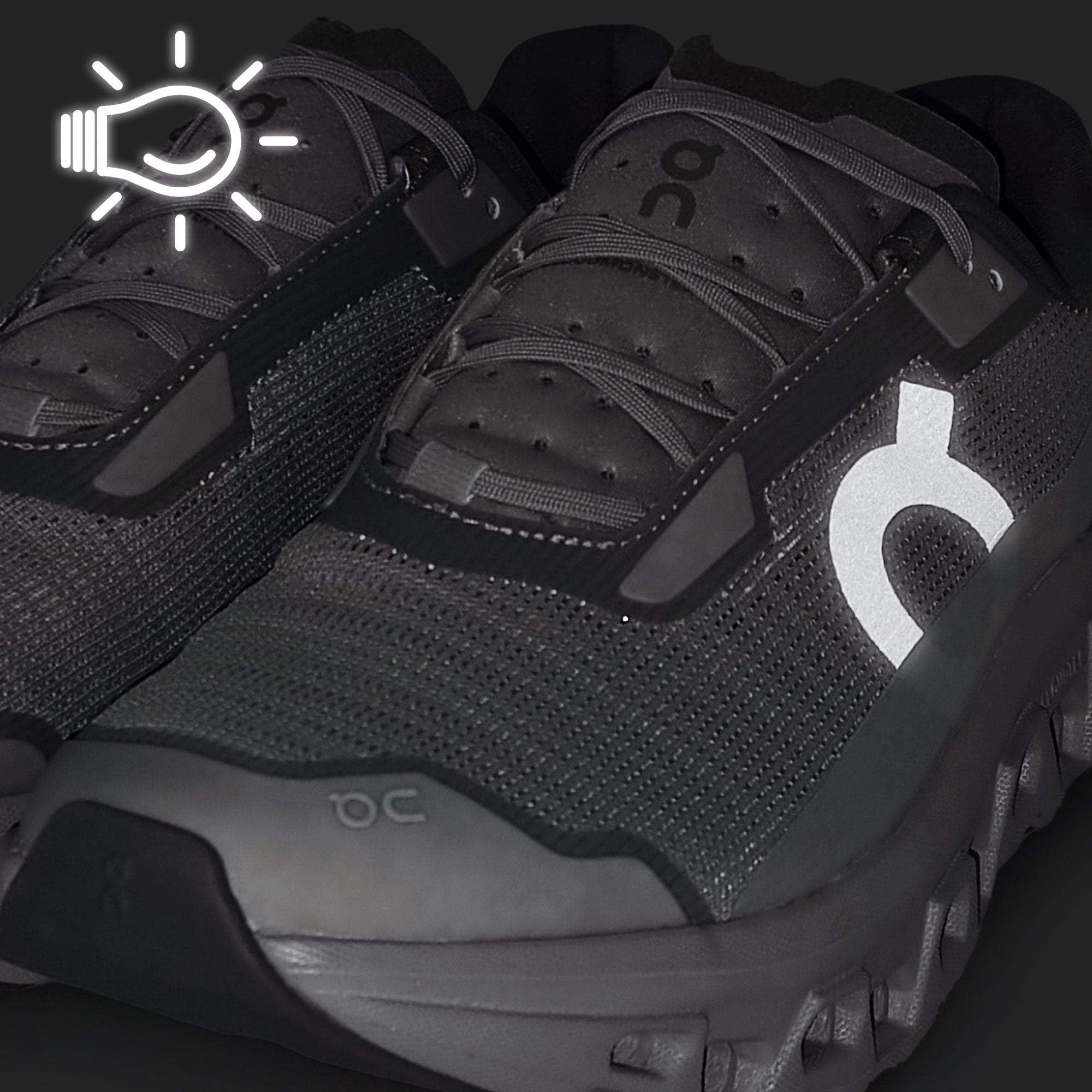 On Cloudmonster Void Alloy / Glacier Low Top Sneakers Material | Overkill