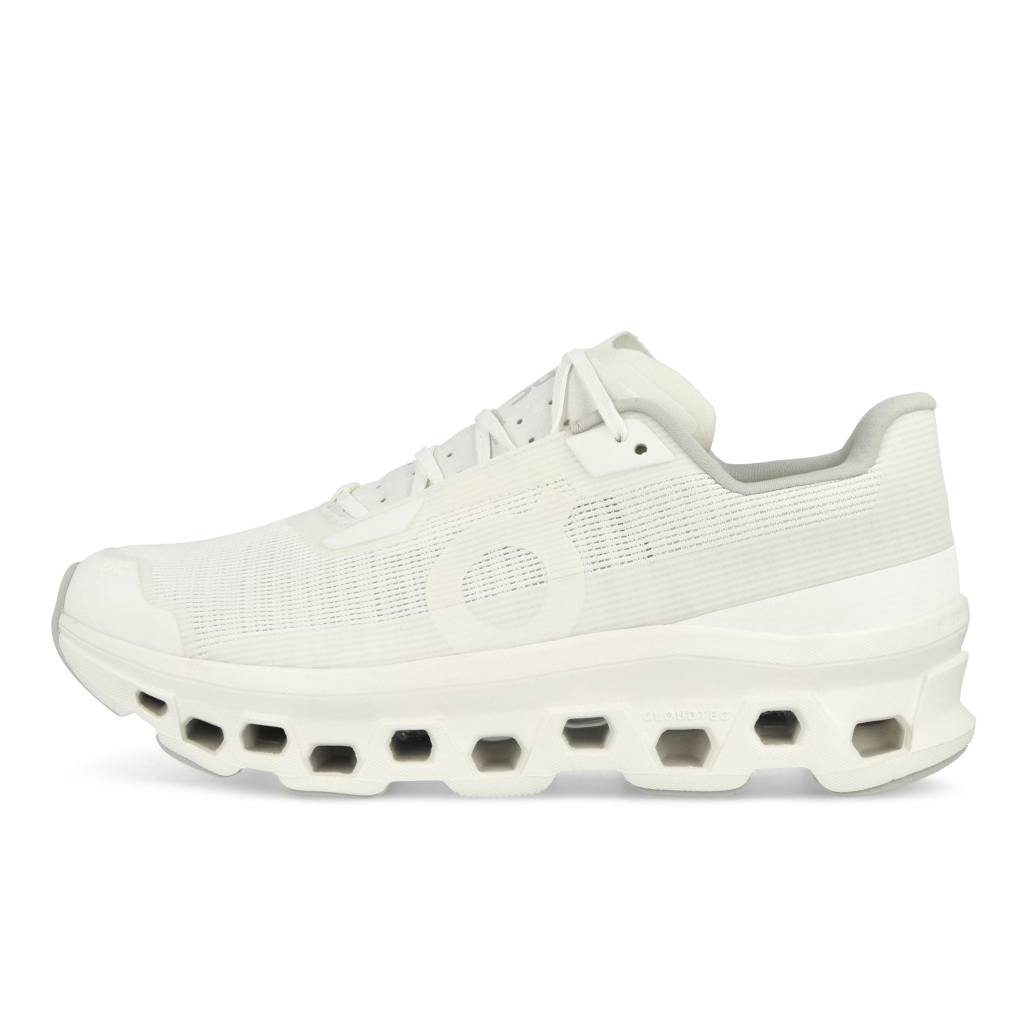 On Cloudmonster Void White / White Low Top Sneakers 3MF10671200 | Overkill