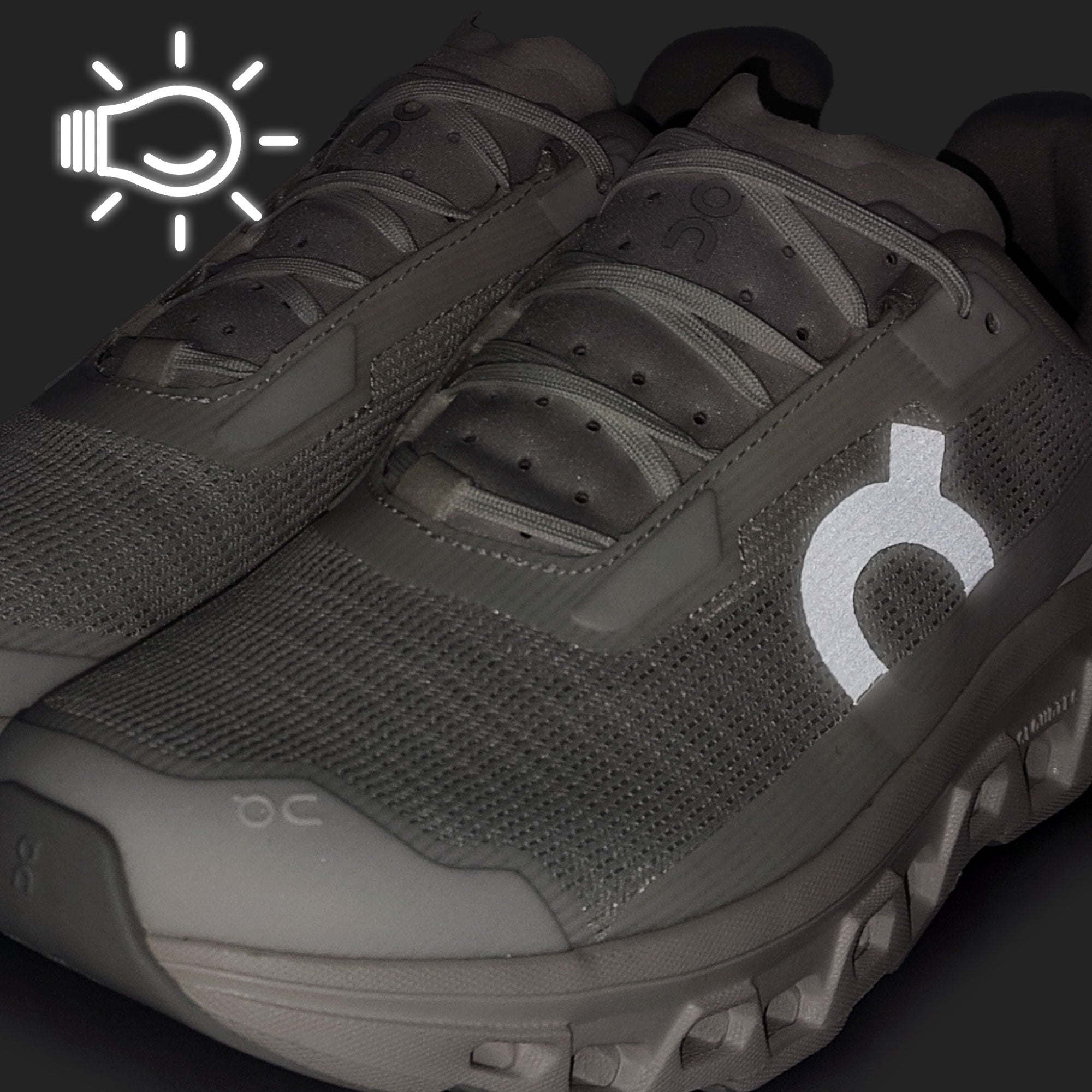 On Cloudmonster Void White / White Low Top Sneakers Material | Overkill