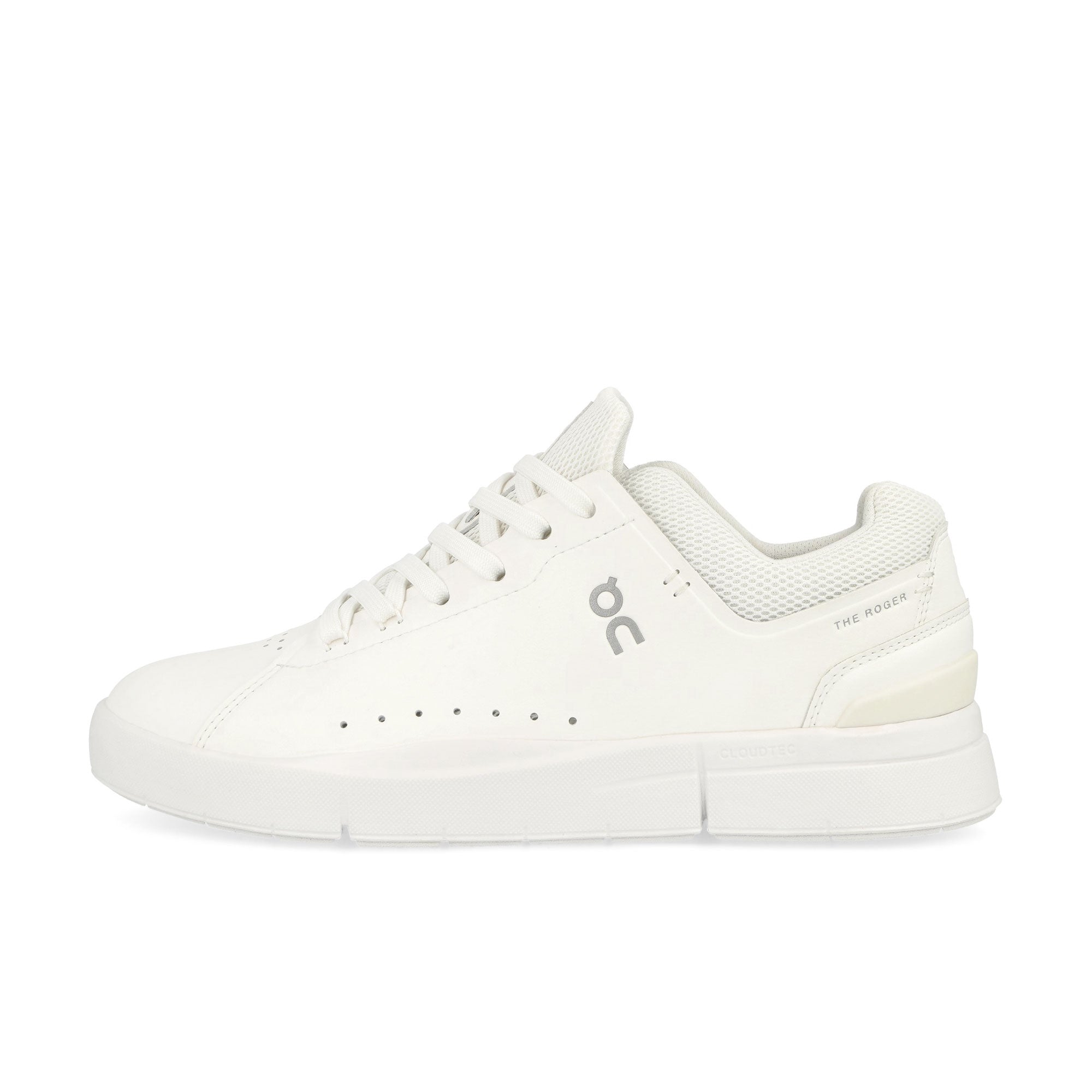 On W The Roger Advantage White / Undyed Low Top Sneakers 3WD10652351 | Overkill