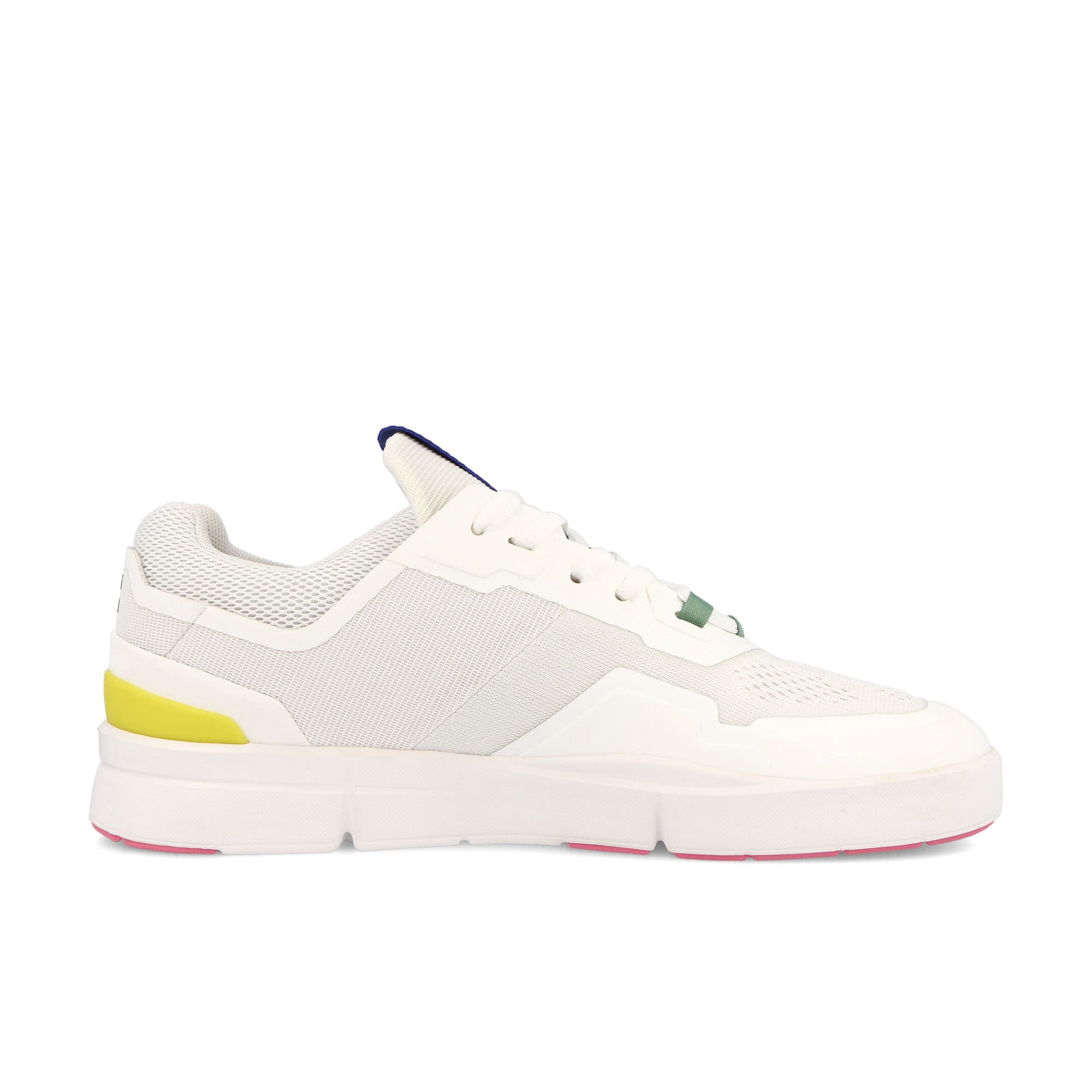 On The Roger Spin Undyed - White / Yellow Sneakers Silhouette | Overkill