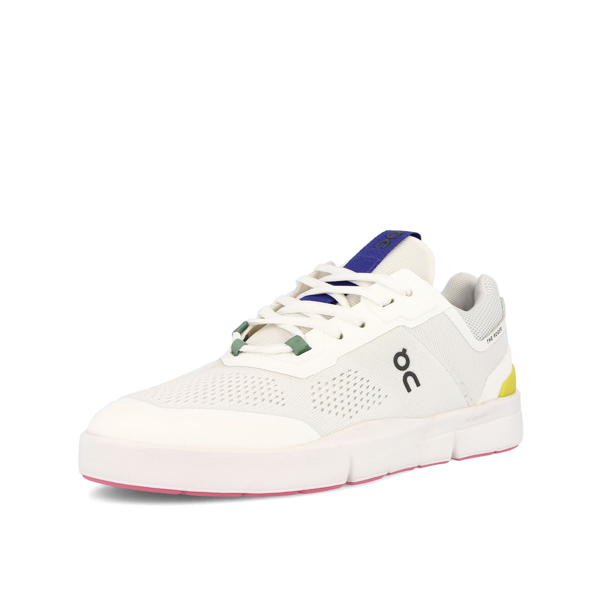 On The Roger Spin Undyed - White / Yellow Sneakers Close Up | Overkill
