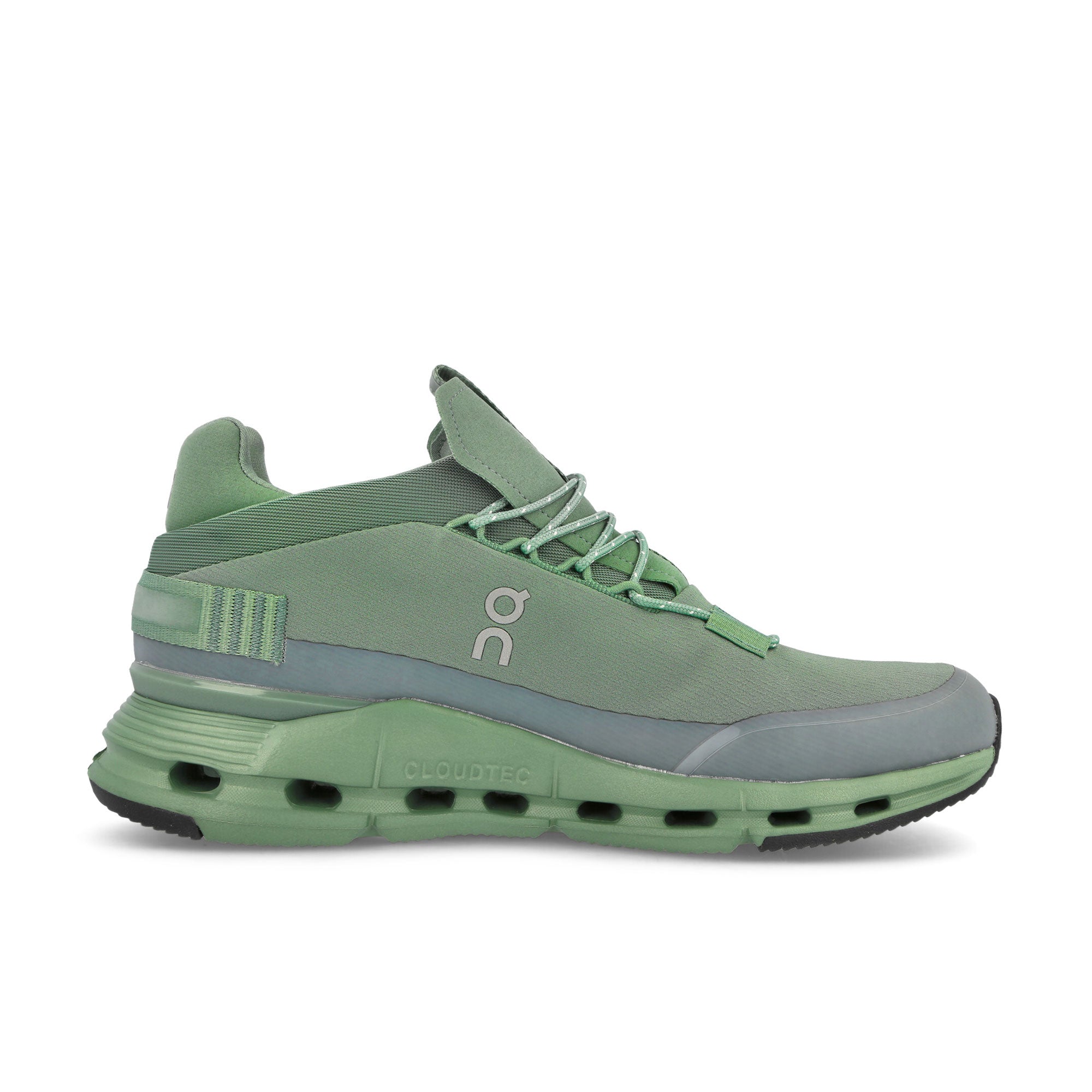 On W Cloudnova Sensa Green / Fern / White Low Top Sneakers Silhouette | Overkill