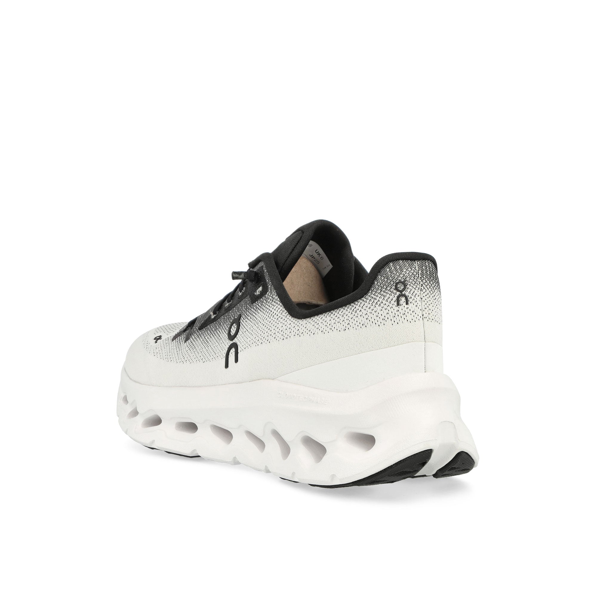 On W Cloudtilt Black / Ivory Low Top Sneakers Material | Overkill