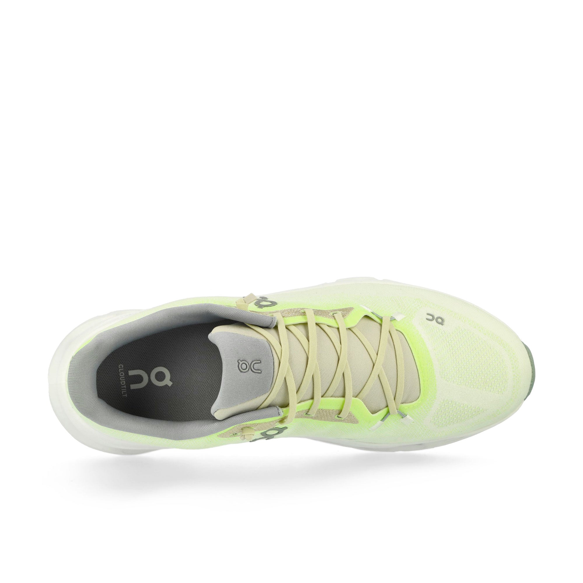 On Cloudtilt Lime / Ivory Low Top Sneakers Detail View 1 | Overkill
