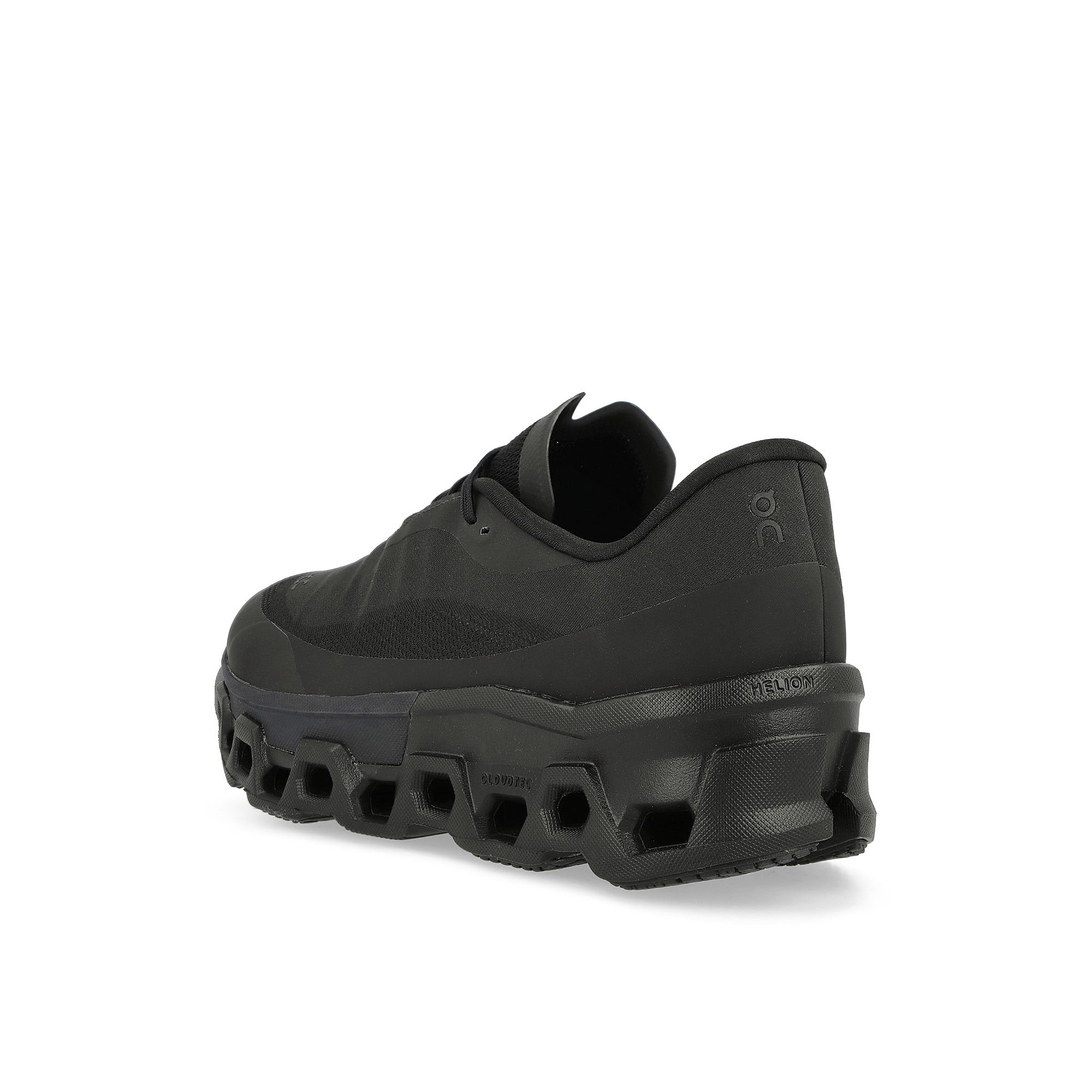 On W Cloudmonster 2 Black / Magnet Low Top Sneakers Material | Overkill