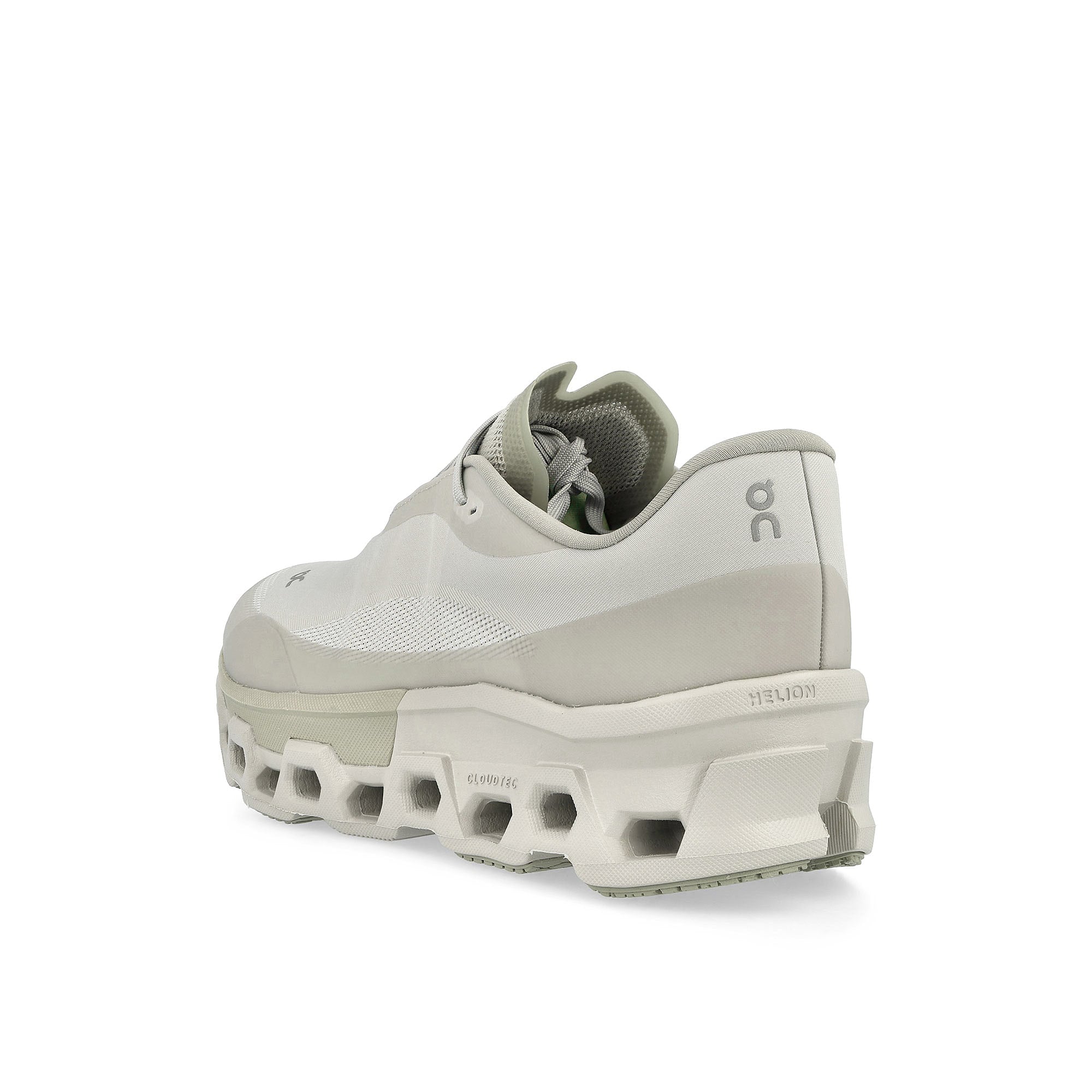 On W Cloudmonster 2 Moondust / Chalk Low Top Sneakers Material | Overkill