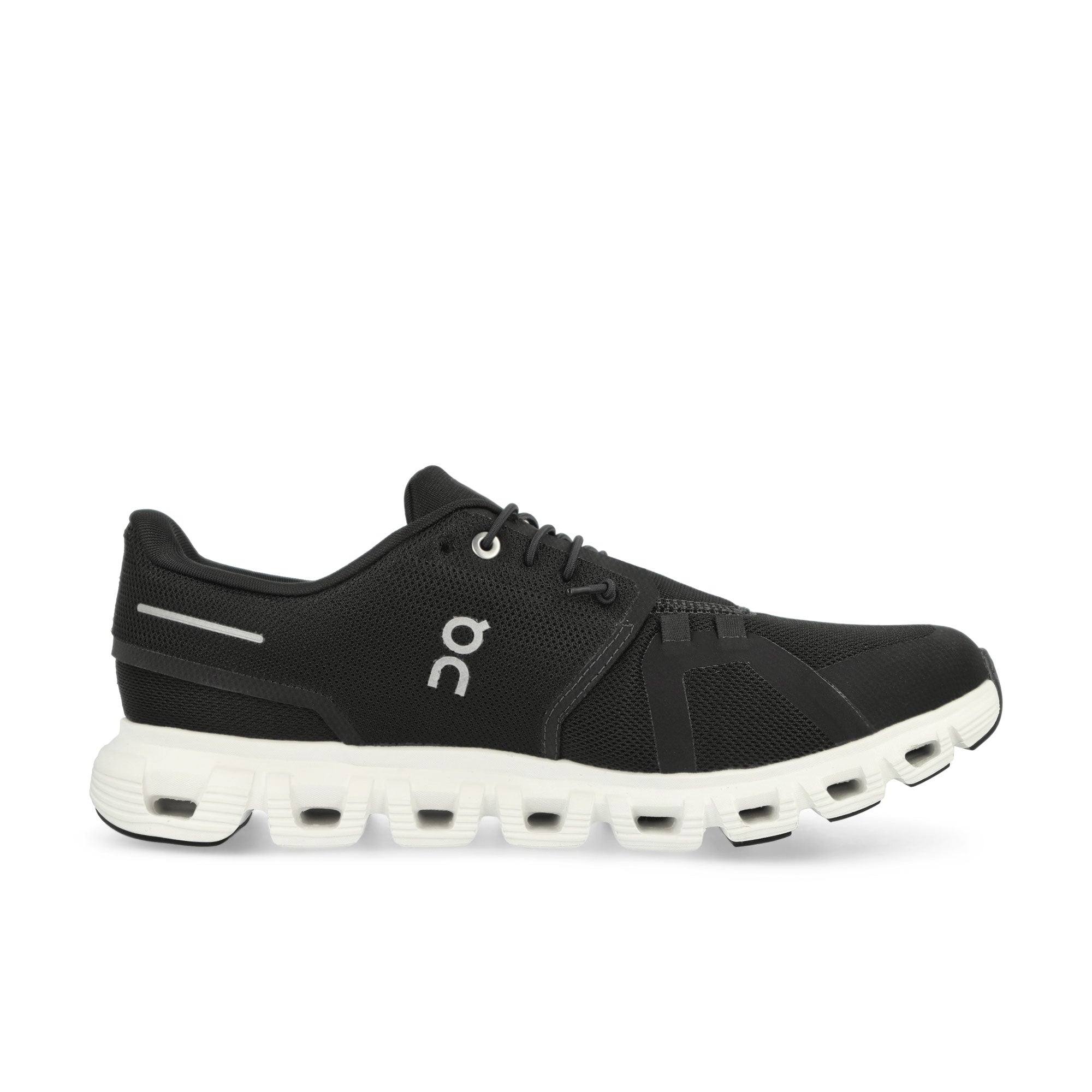 On Wmns Cloud 6 Black / White Low Top Sneakers Silhouette | Overkill