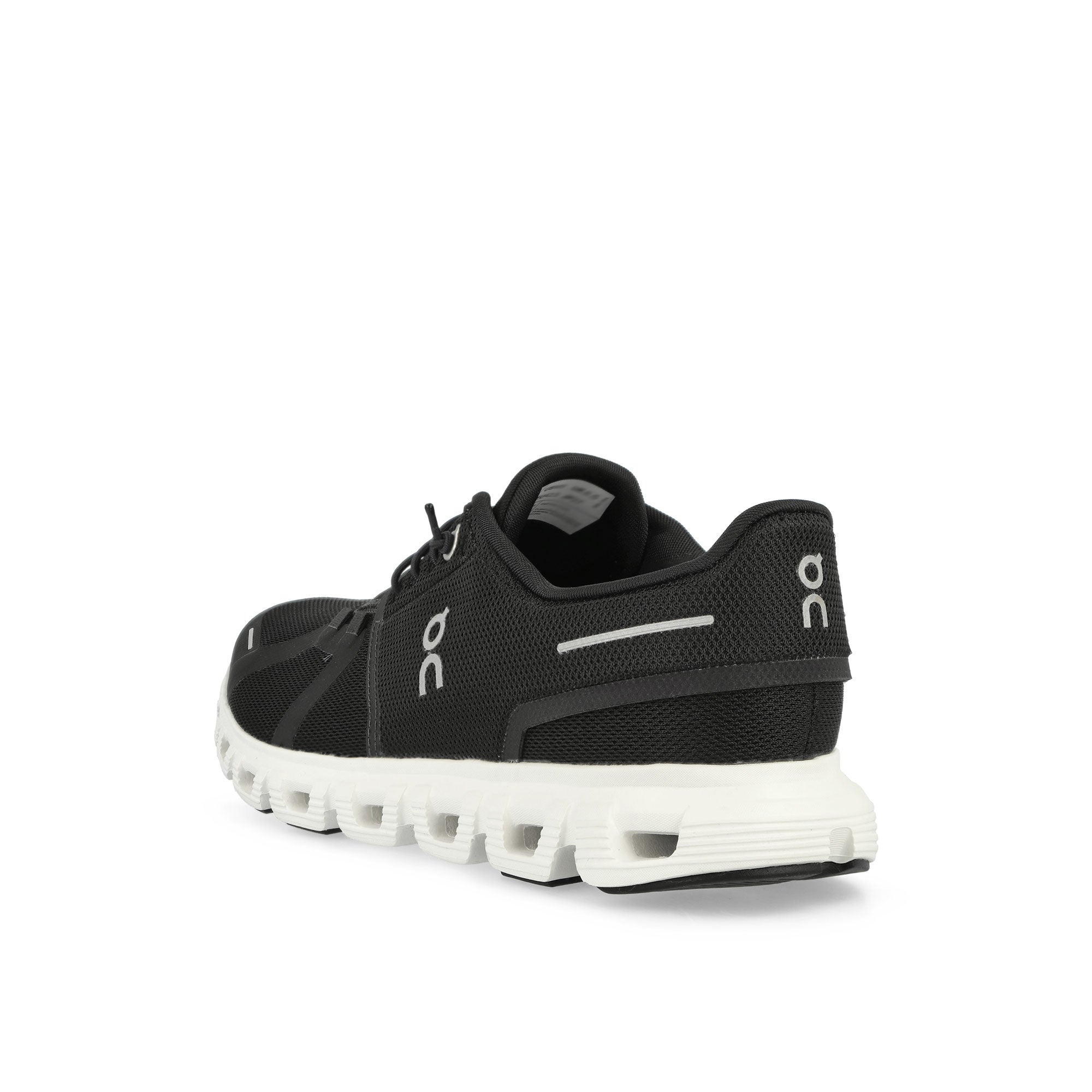 On Wmns Cloud 6 Black / White Low Top Sneakers Material | Overkill