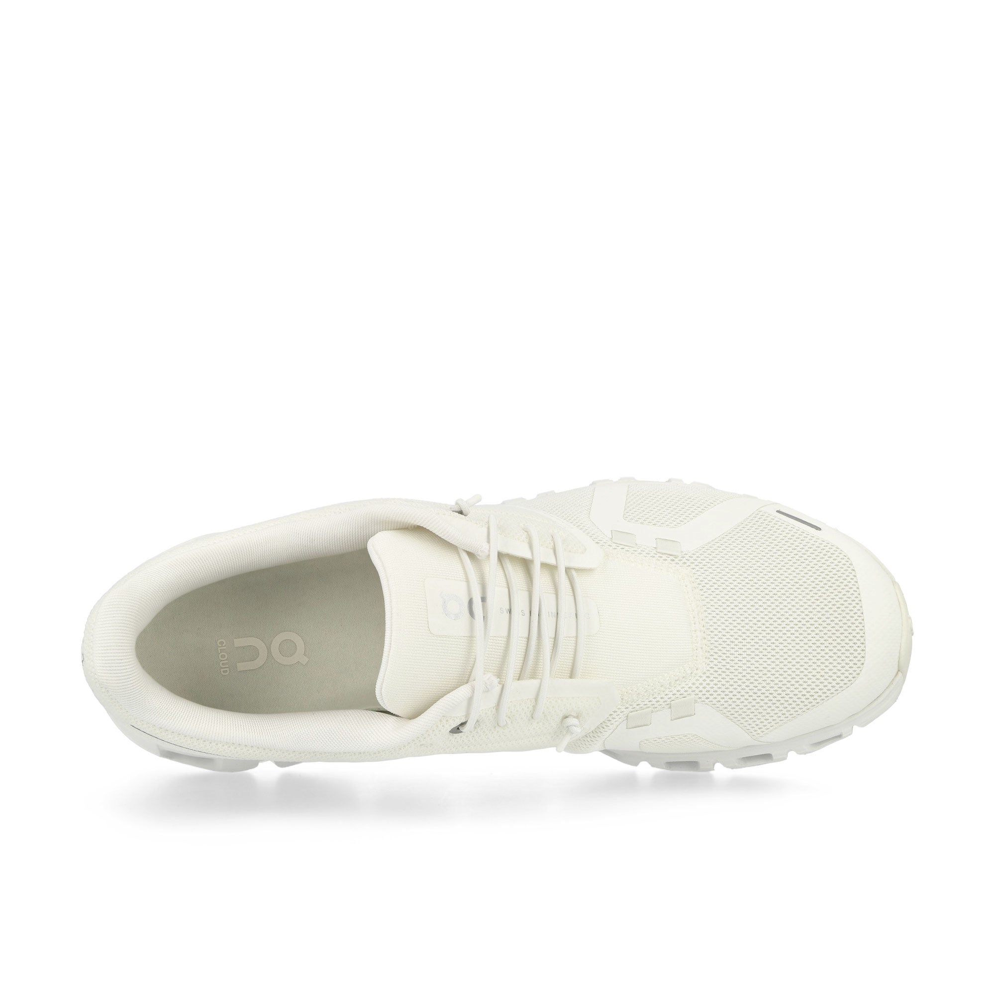 On Wmns Cloud 6 White / White Low Top Sneakers Detail View 1 | Overkill