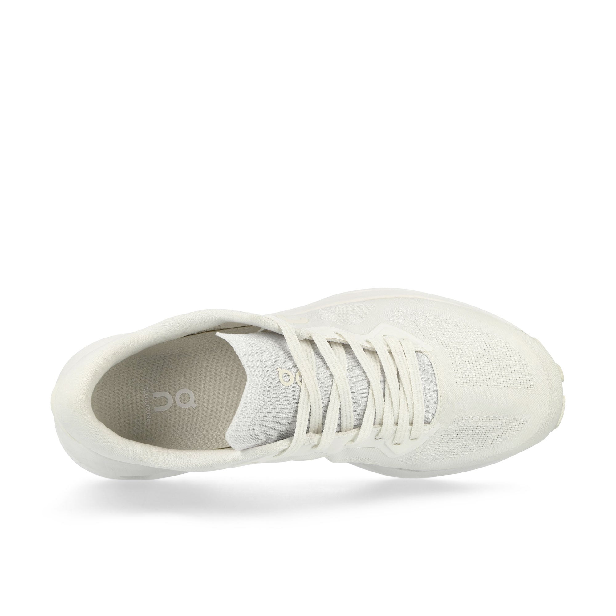 On Wmns Cloudzone White / White Low Top Sneakers Detail View 1 | Overkill