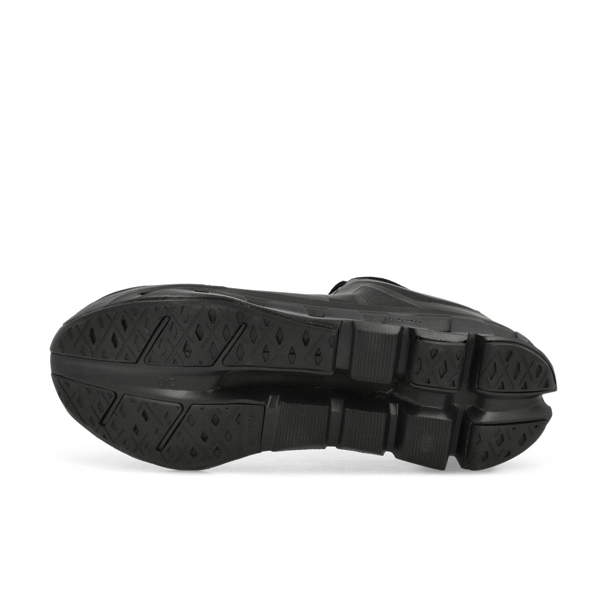 On Cloudflow 5 Gull / Black Low Top Sneakers Detail View 2 | Overkill