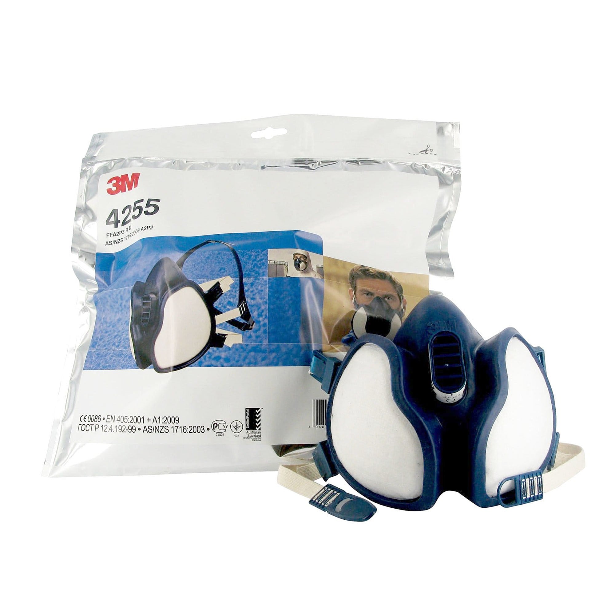 3M Respirator Mask 4255 A2-P2 0 Protection Material | Overkill