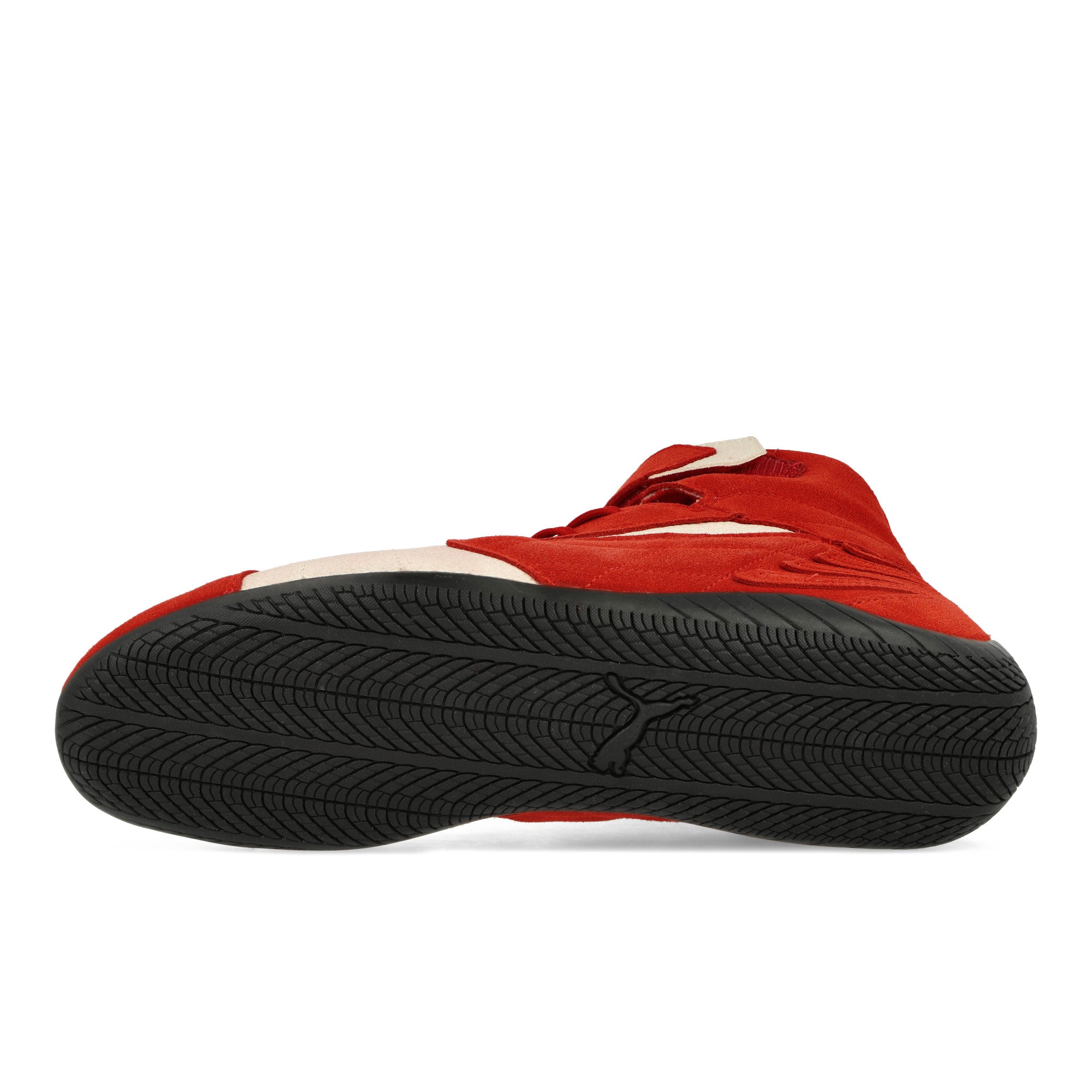 Puma Speedcat Mid For All Time Red - Warm White Mid Top Sneakers Detail View 1 | Overkill