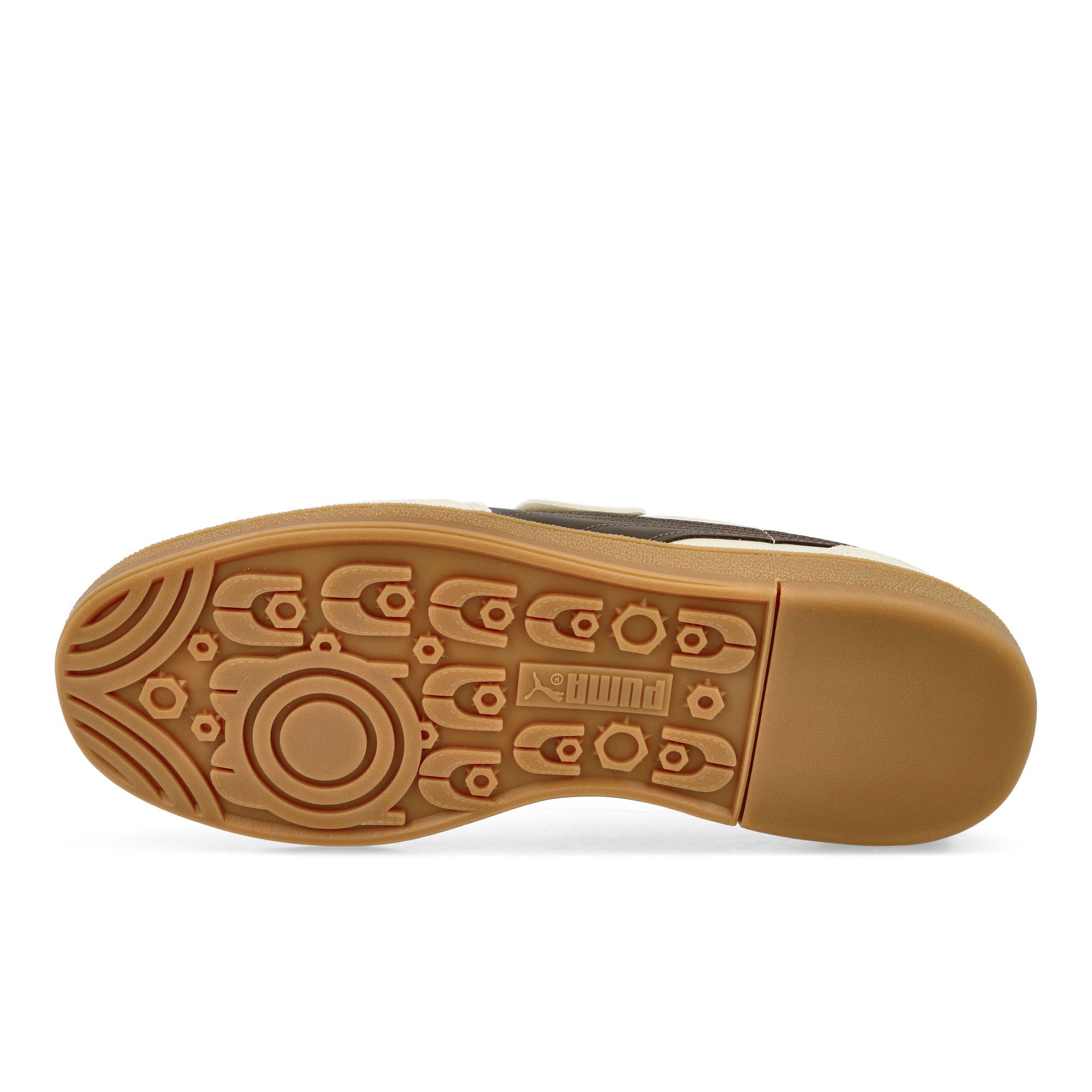 Puma Super Team Sugared Almond-Espresso Brown Low Top Sneakers Detail View 2 | Overkill