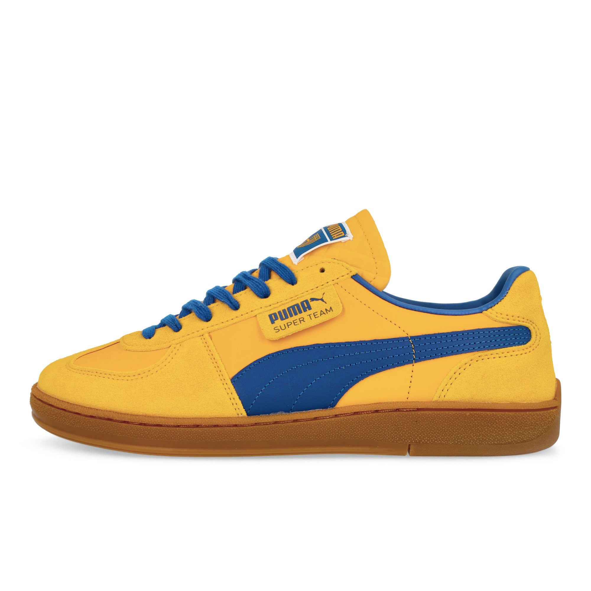 Puma Super Team Sport Yellow-Vivid Blue Low Top Sneakers 401079 01 | Overkill