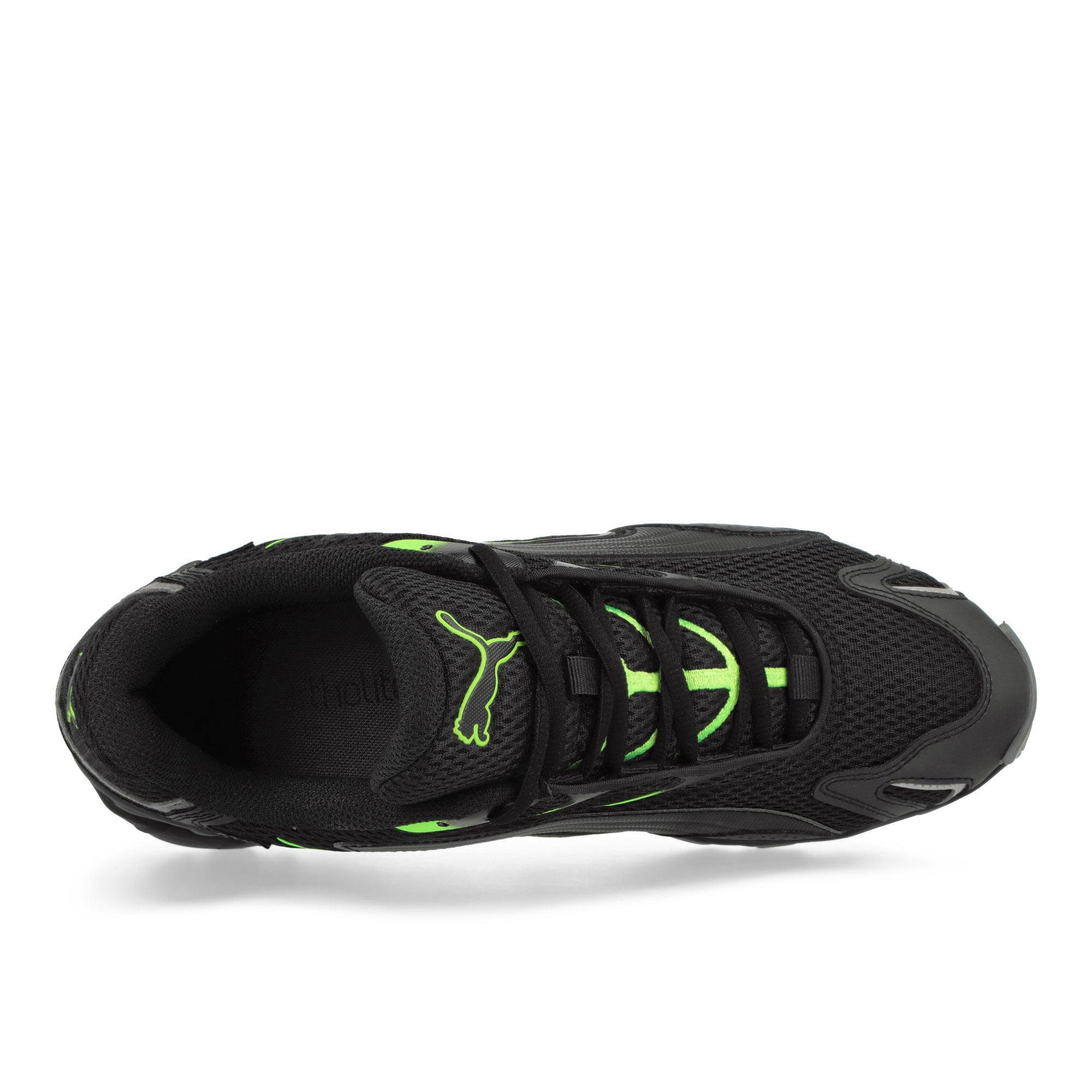 Puma Inhale PUMA Black-Green Glare Low Top Sneakers Detailfoto | Overkill