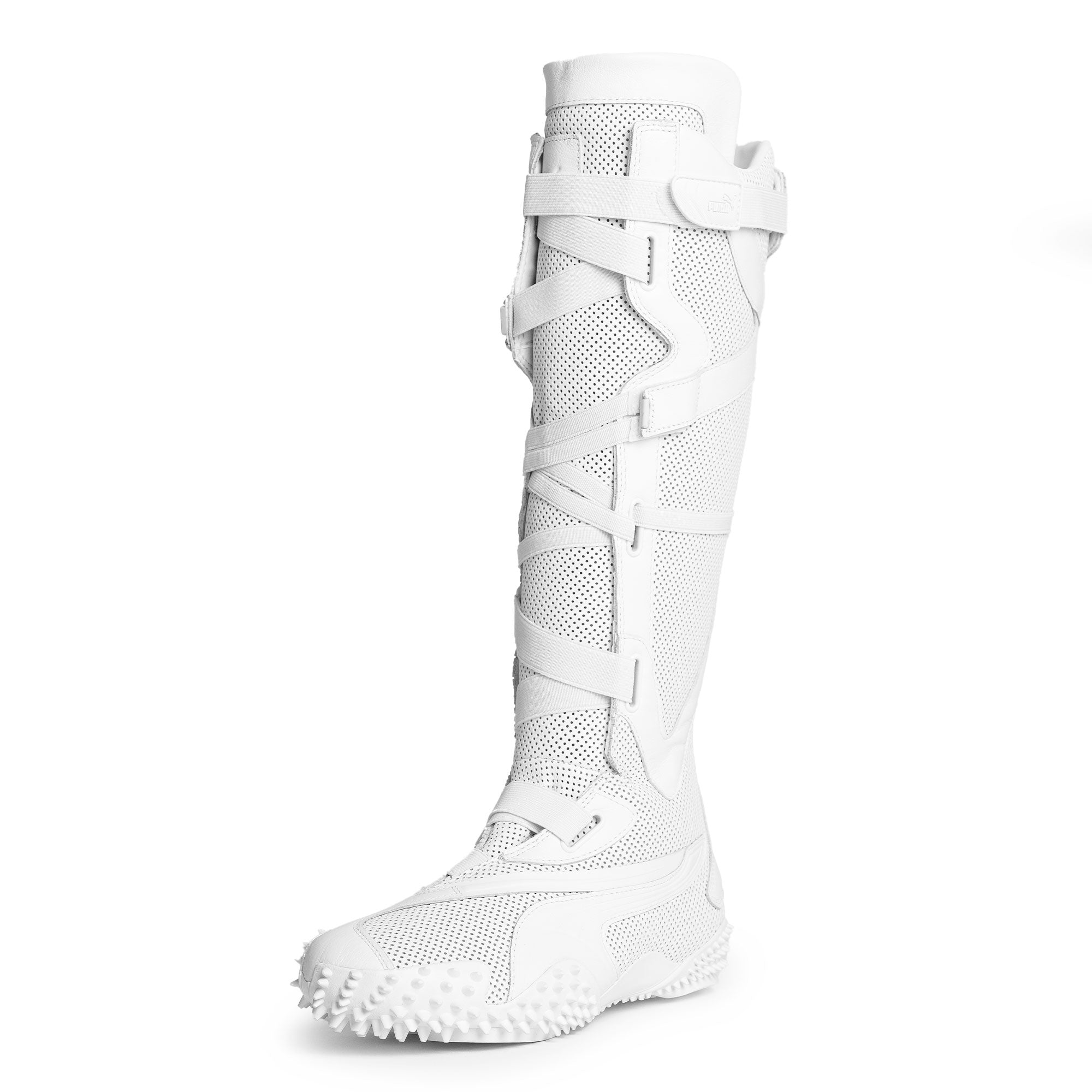 Puma Mostro Boot Leather Wns Puma White Boots Close Up | Overkill