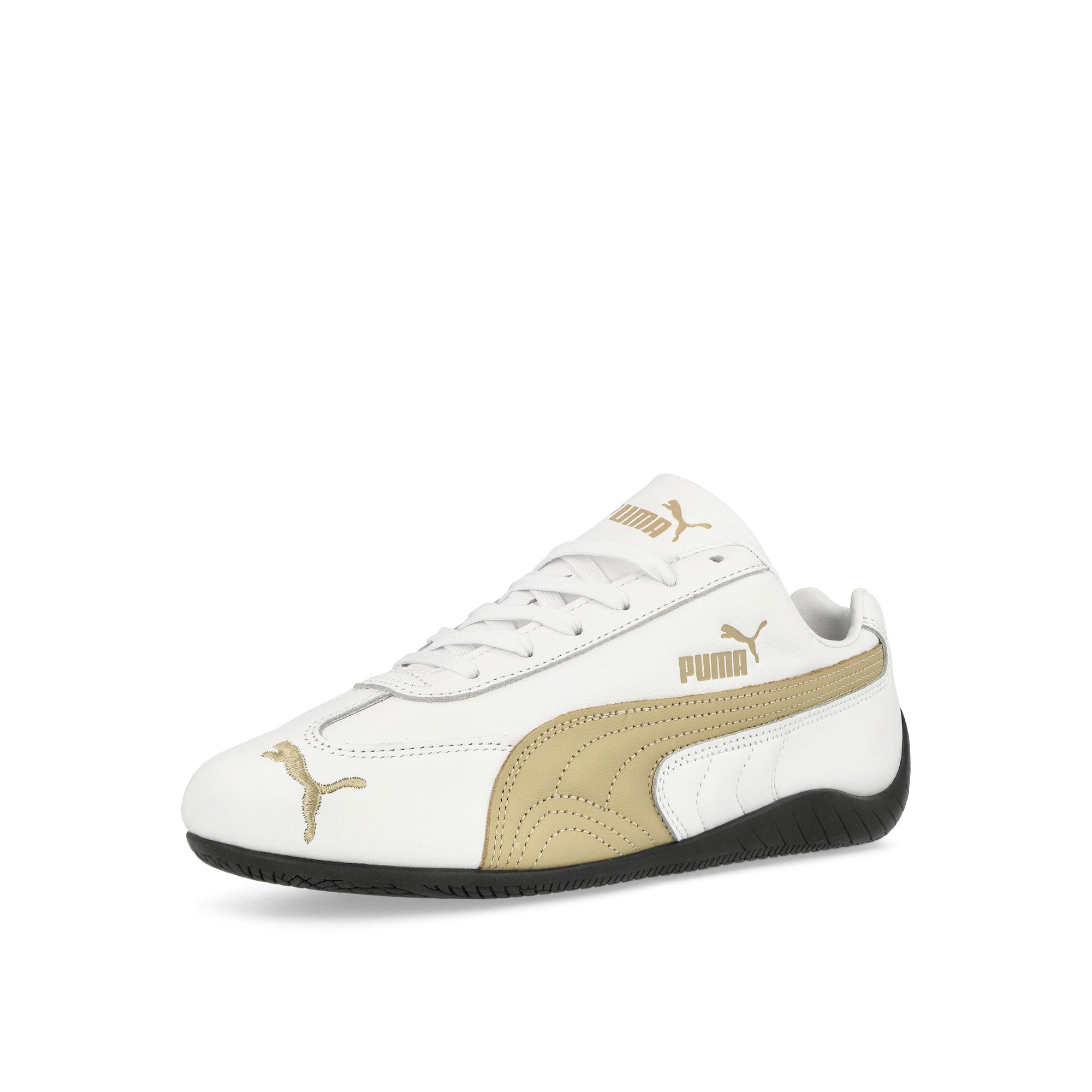 Puma Speedcat LTH White / Toasted Almond Low Top Sneakers Detailfoto | Overkill