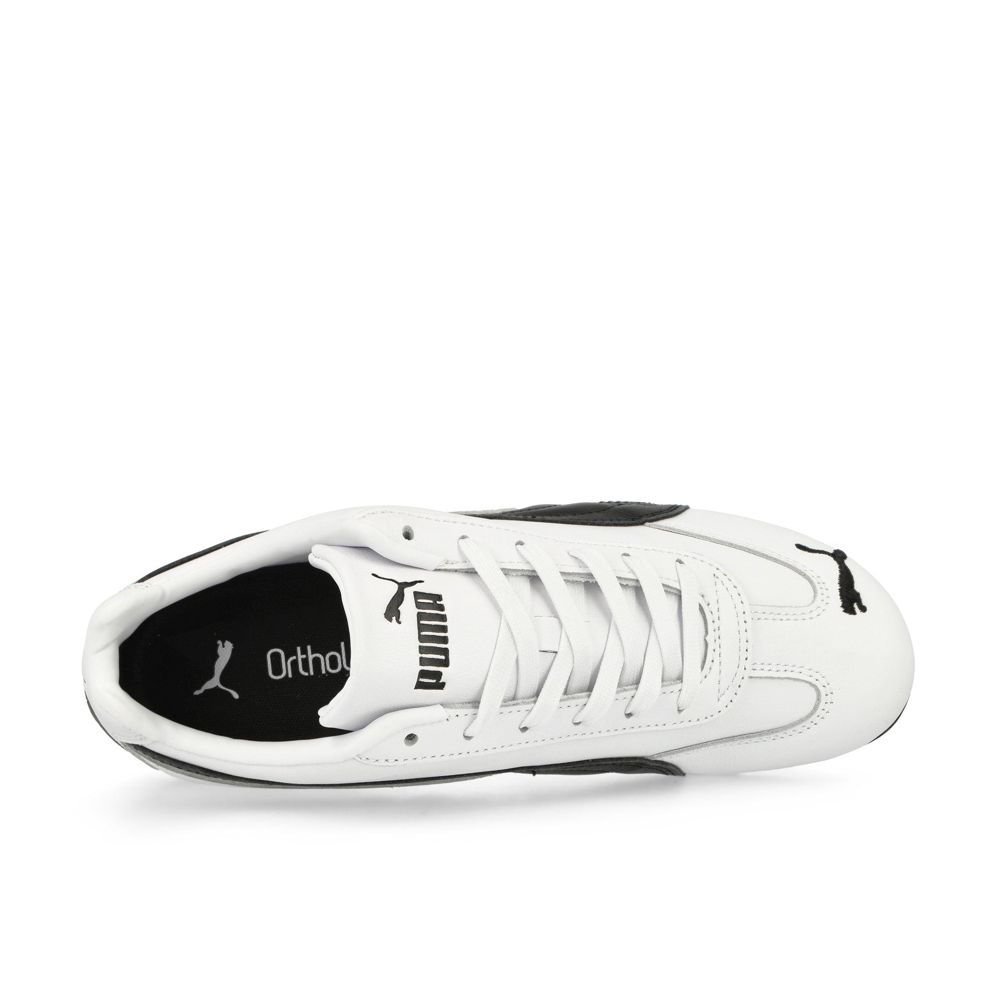 Puma Speedcat LTH White / Puma Black Low Top Sneakers Detail View 1 | Overkill