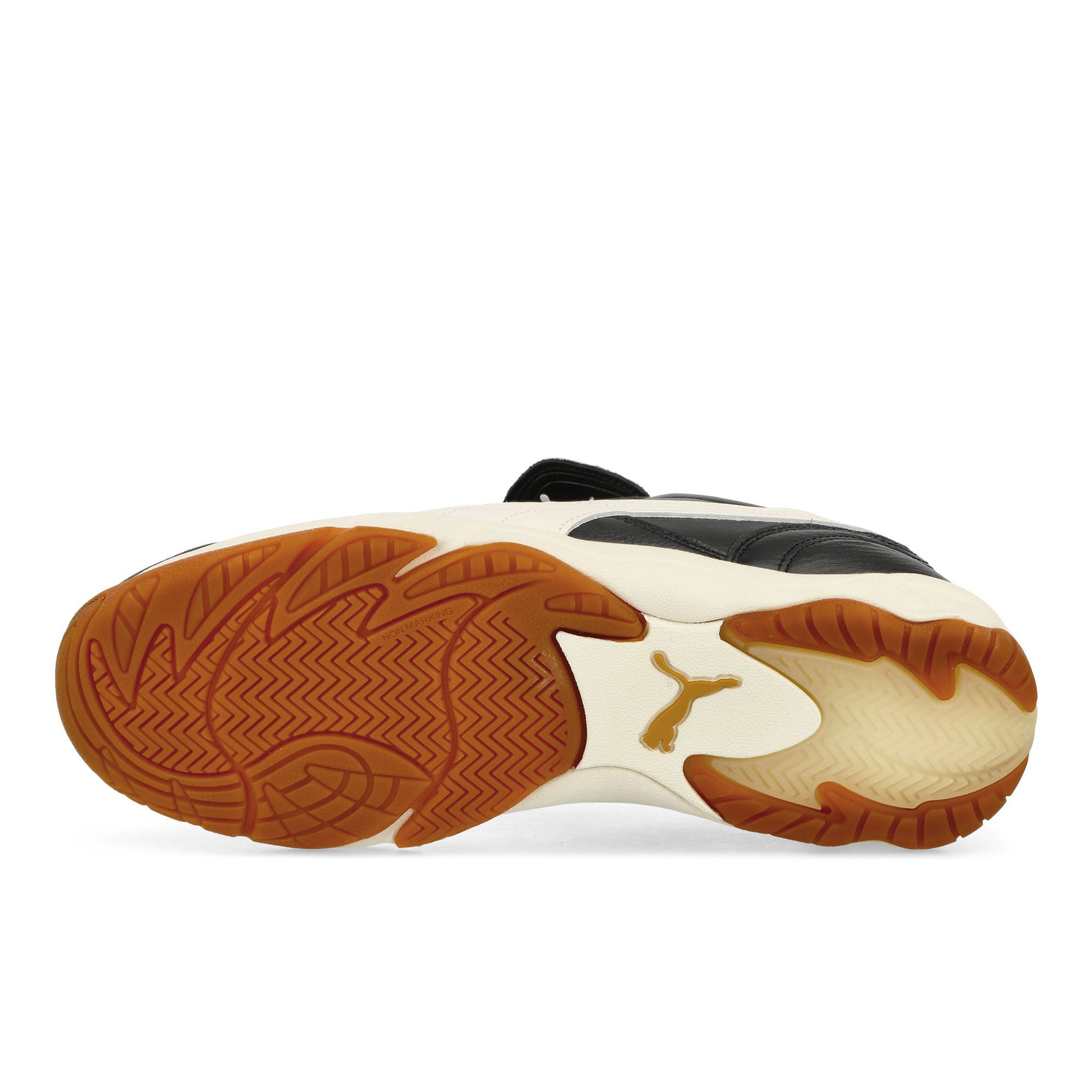 Puma King Indoor Puma Black - Warm White Low Top Sneakers Detail View 1 | Overkill