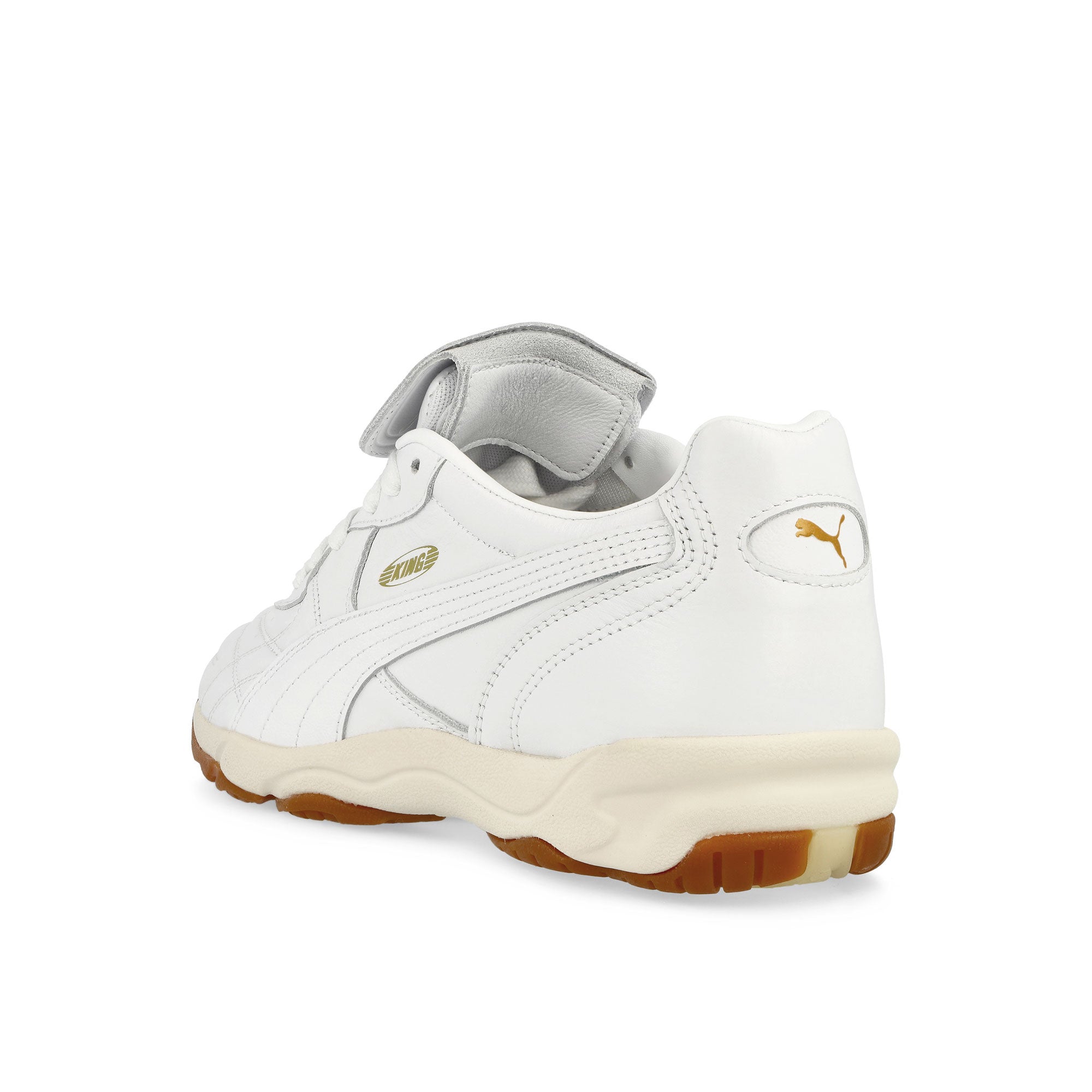 Puma King Indoor Puma White - Frosted Ivory Low Top Sneakers Material | Overkill