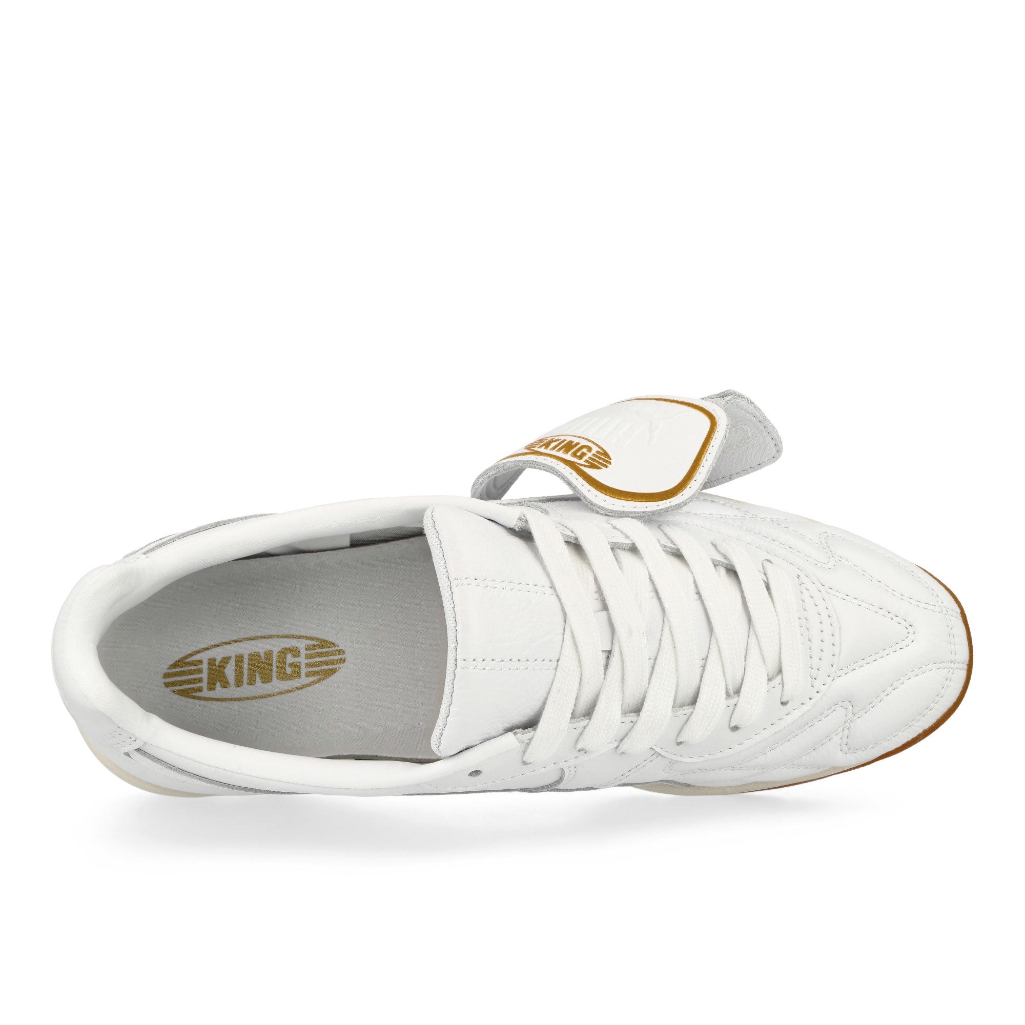 Puma King Indoor Puma White - Frosted Ivory Low Top Sneakers Detailfoto | Overkill