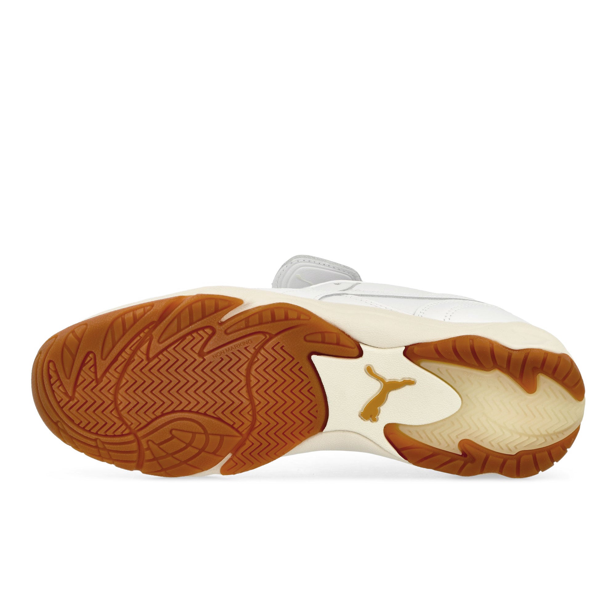 Puma King Indoor Puma White - Frosted Ivory Low Top Sneakers Detail View 1 | Overkill