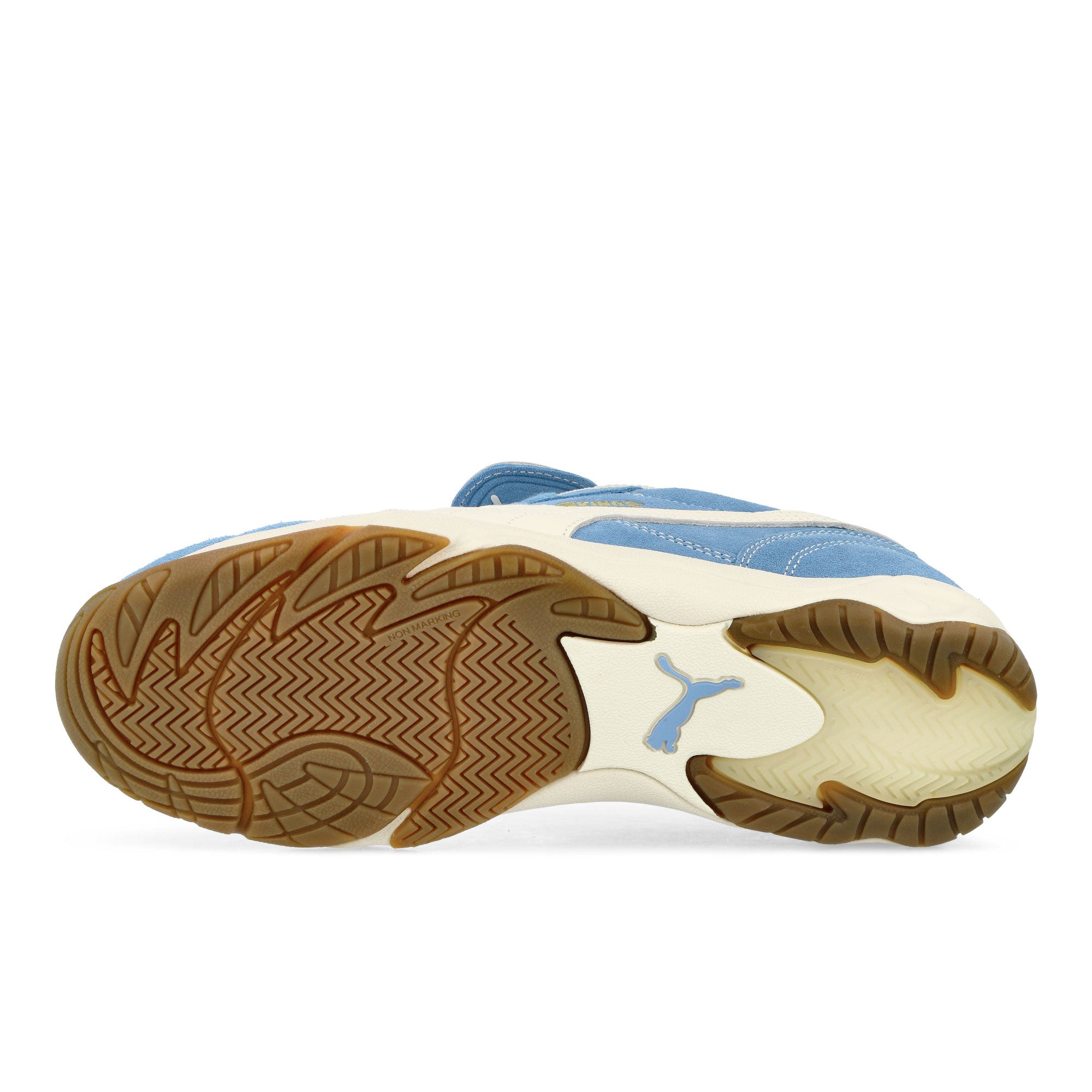 Puma King Indoor Royalty Day Dream / Frosted Ivory Low Top Sneakers Detail View 1 | Overkill